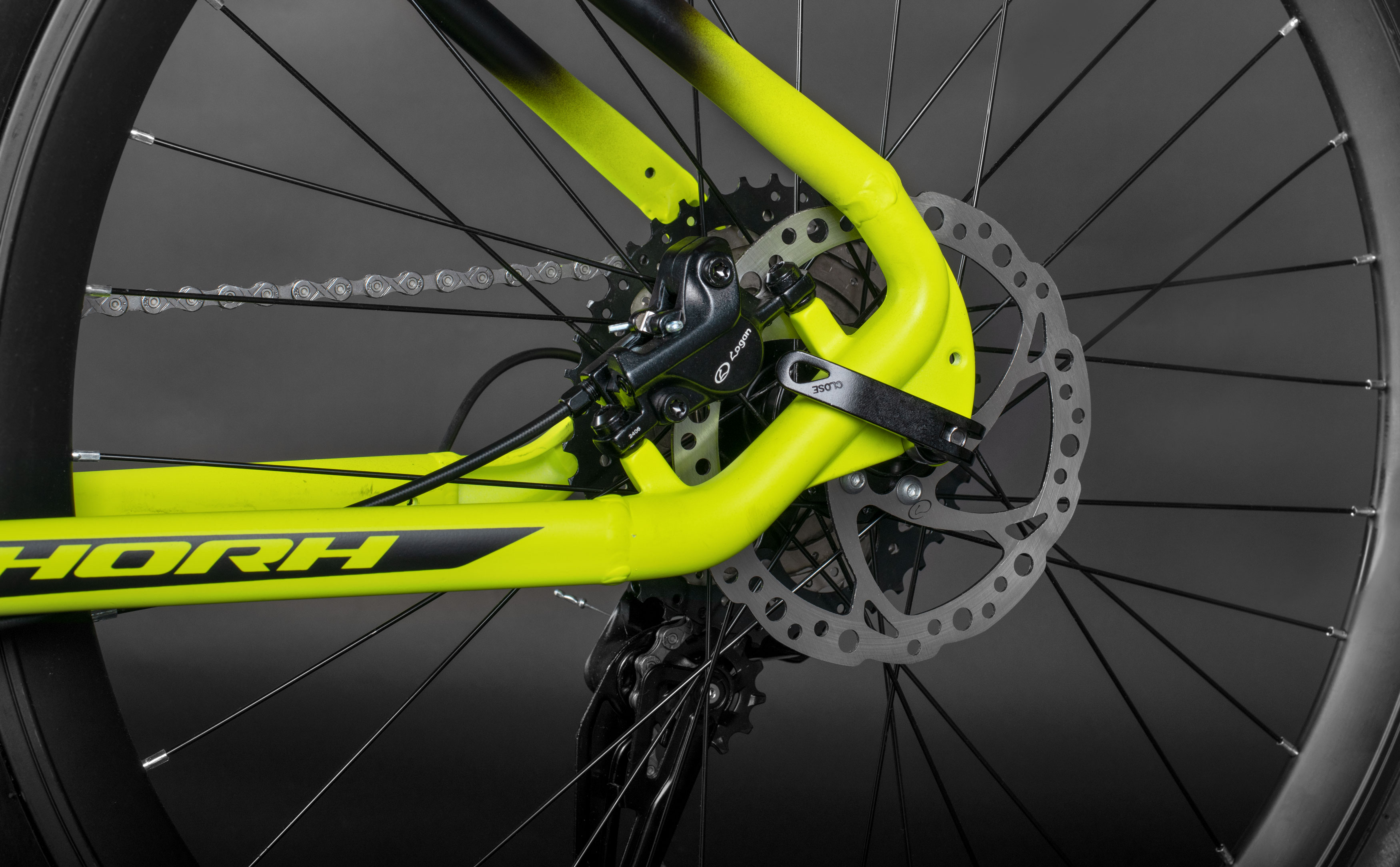 Велосипед HORH ROCKET PLUS 27.5+ (2025) Yellow-Black