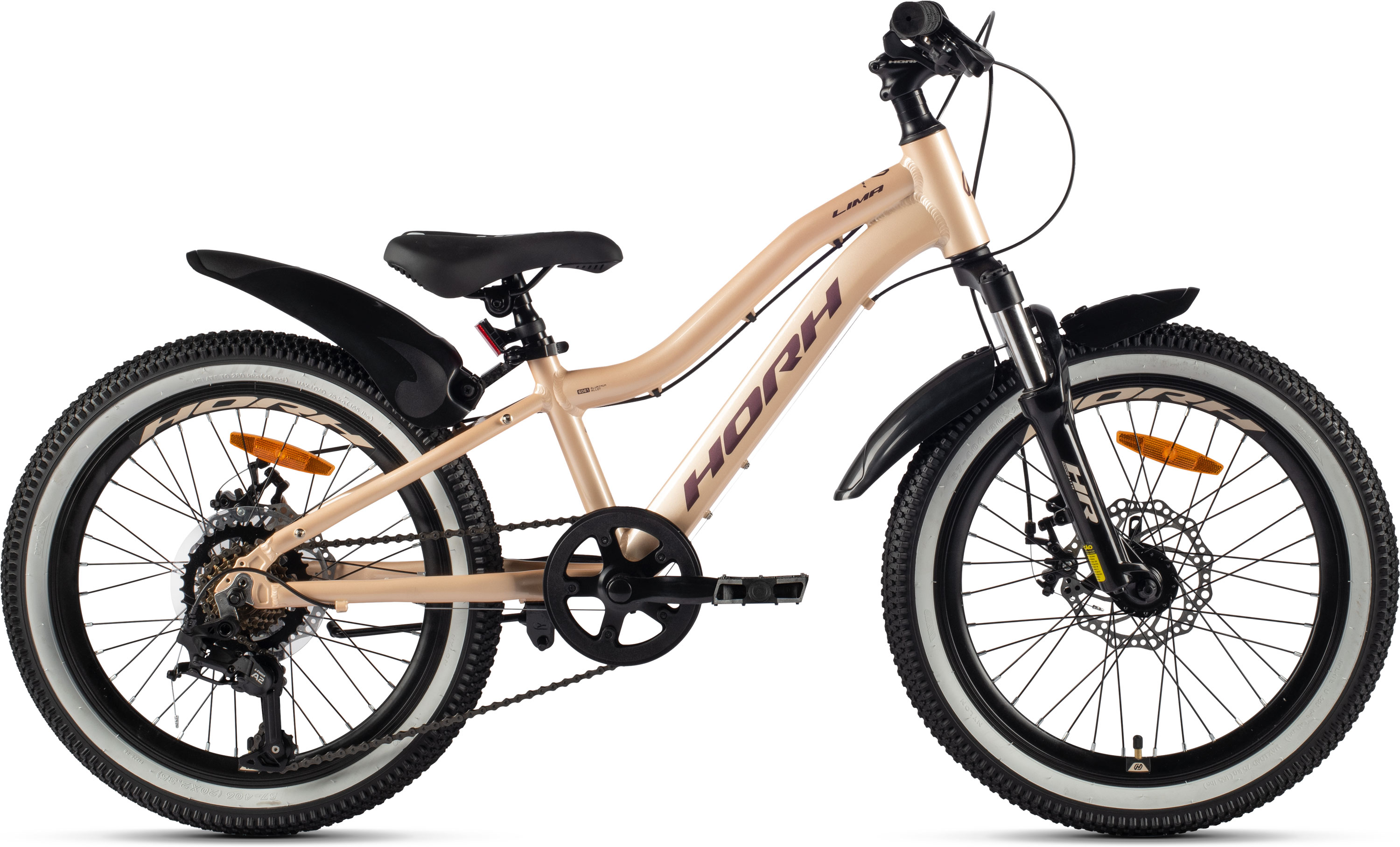 Велосипед HORH LIMA 2.0 LMD 20" (2024) Beige-Purple