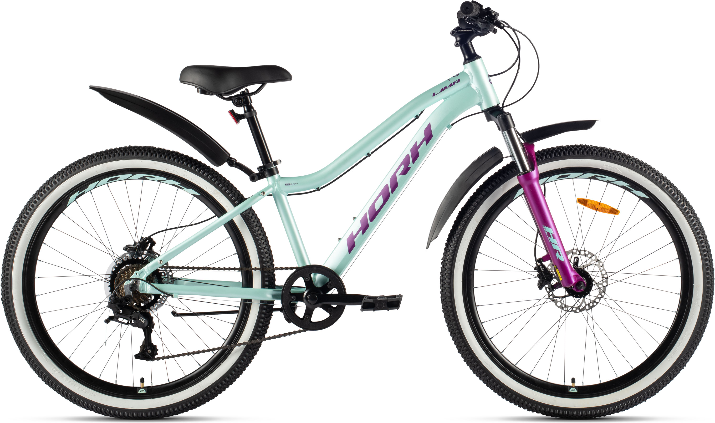 Велосипед HORH LIMA 6.0 LHD JR 26" (2025) Mint-Purple