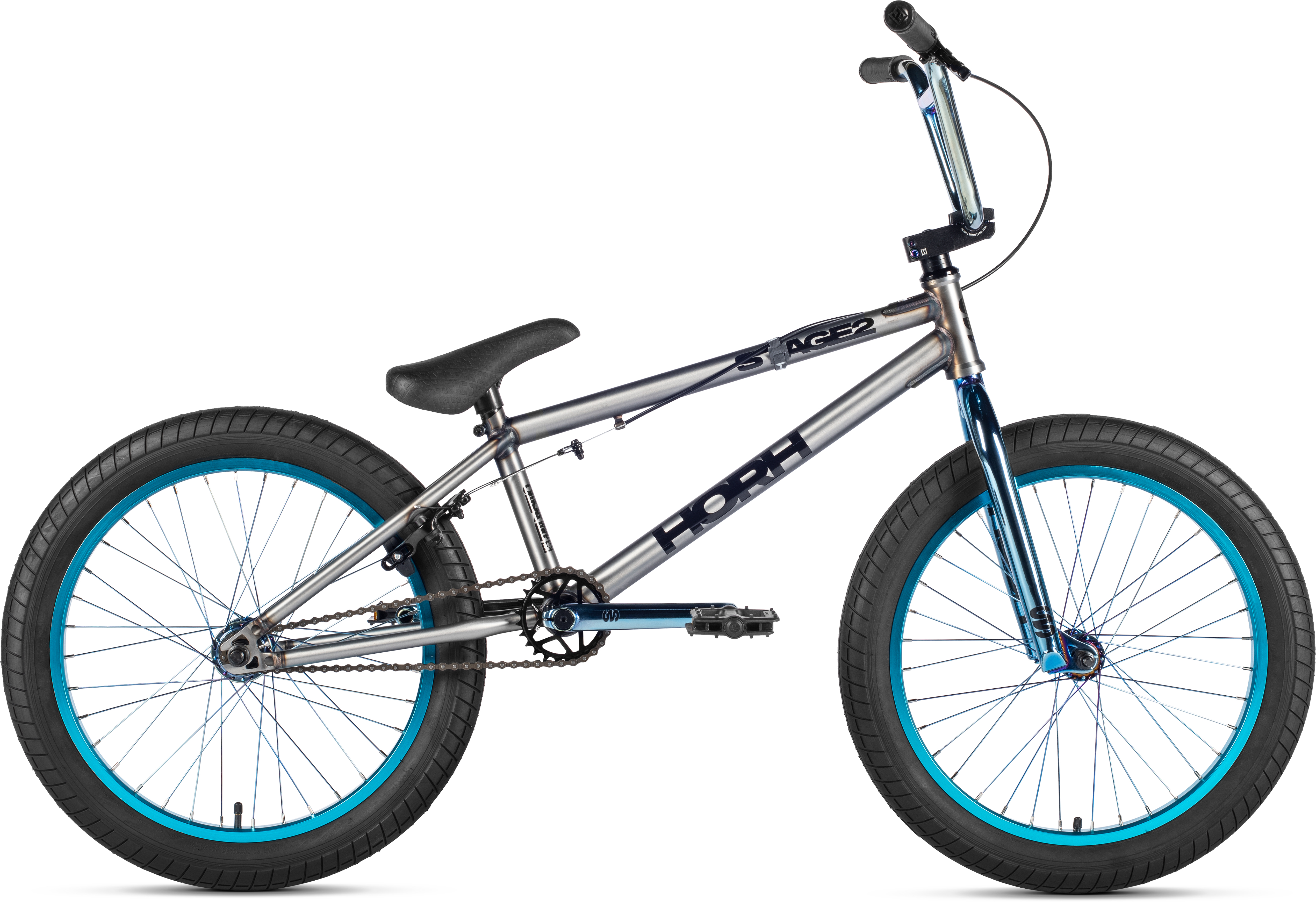 Велосипед HORH STAGE 2 20" (2025) Polished Blue Neochrome