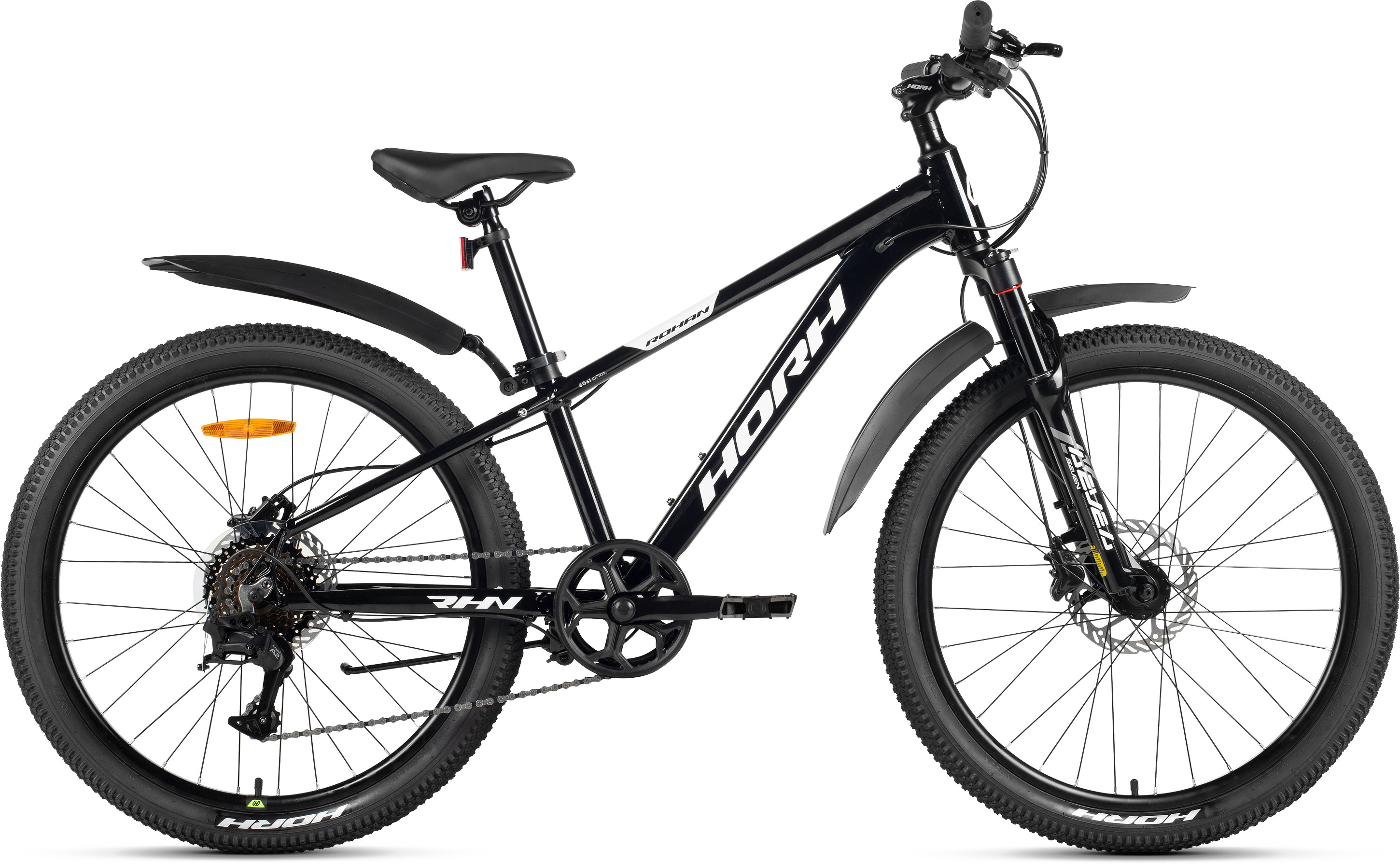 Велосипед HORH ROHAN 4.0 RHD 24" (2026) Black-White