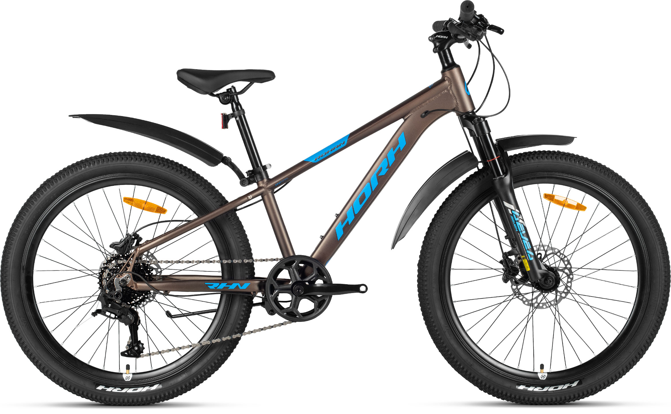 Велосипед HORH ROHAN 4.1 RHD 24" (2026) Brown-Blue