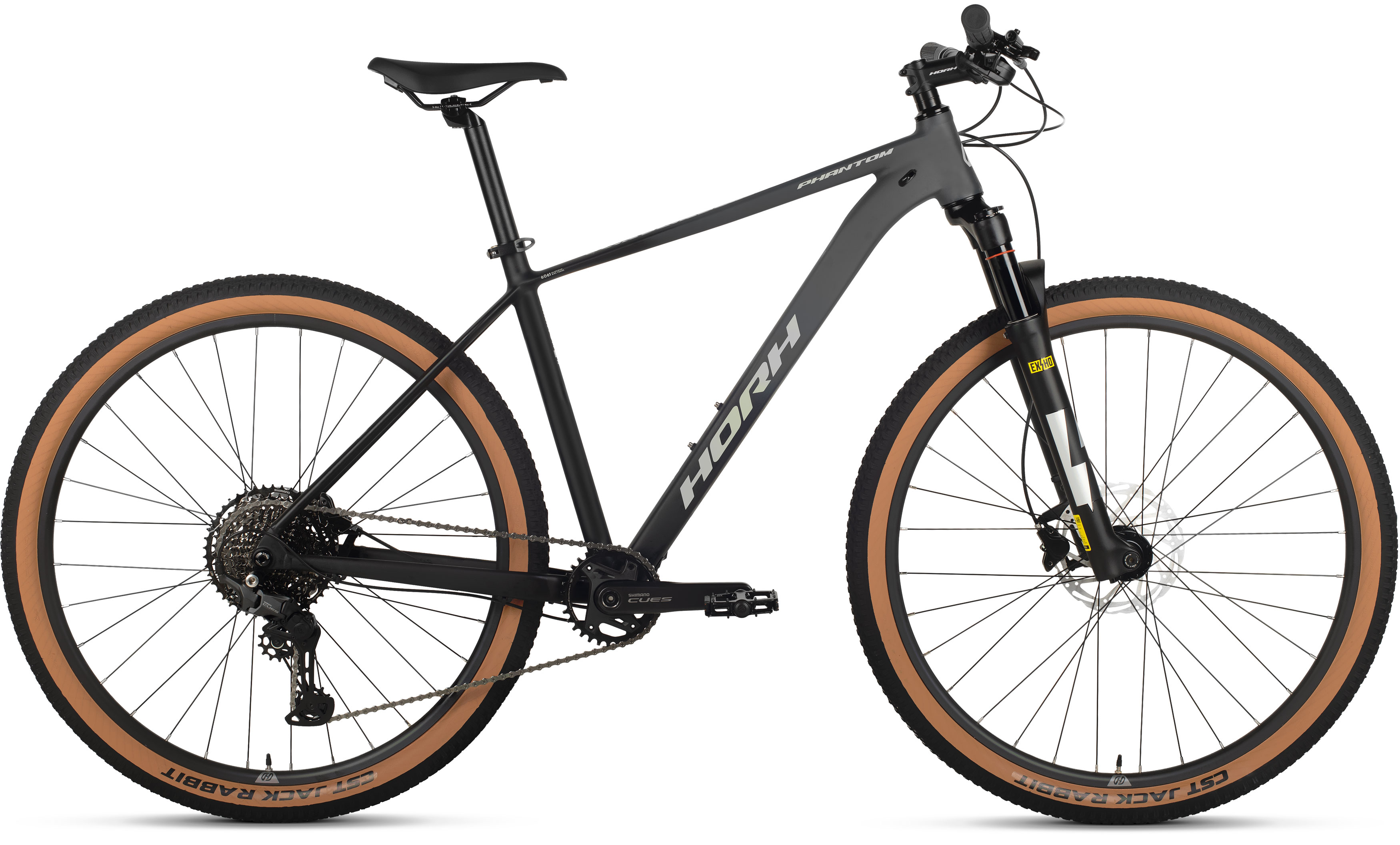 Велосипед HORH PHANTOM 29" (2026) Black-Light-Grey