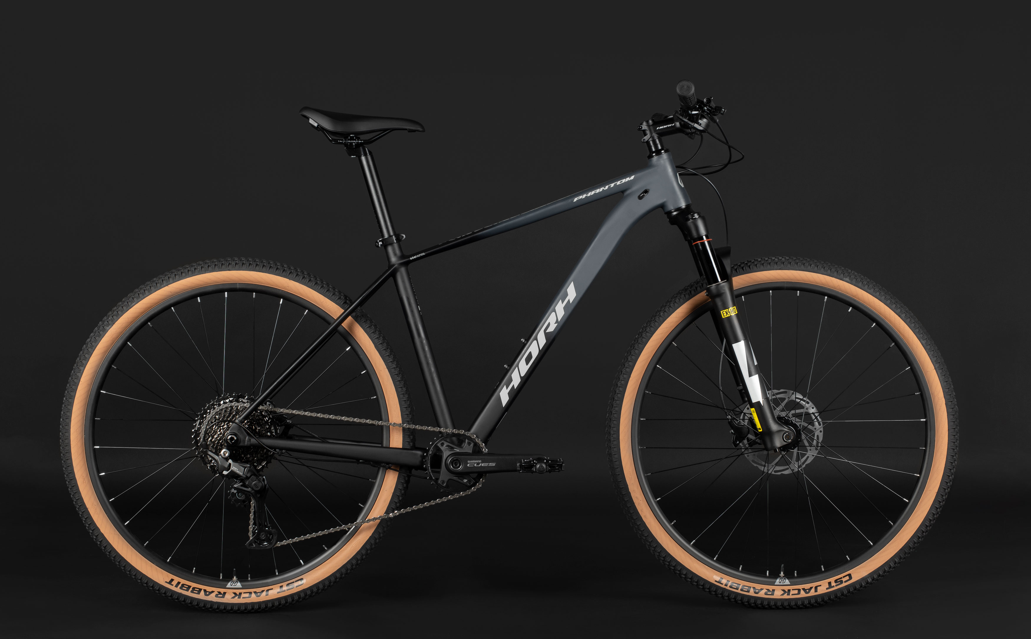 Велосипед HORH PHANTOM 29" (2026) Black-Light-Grey
