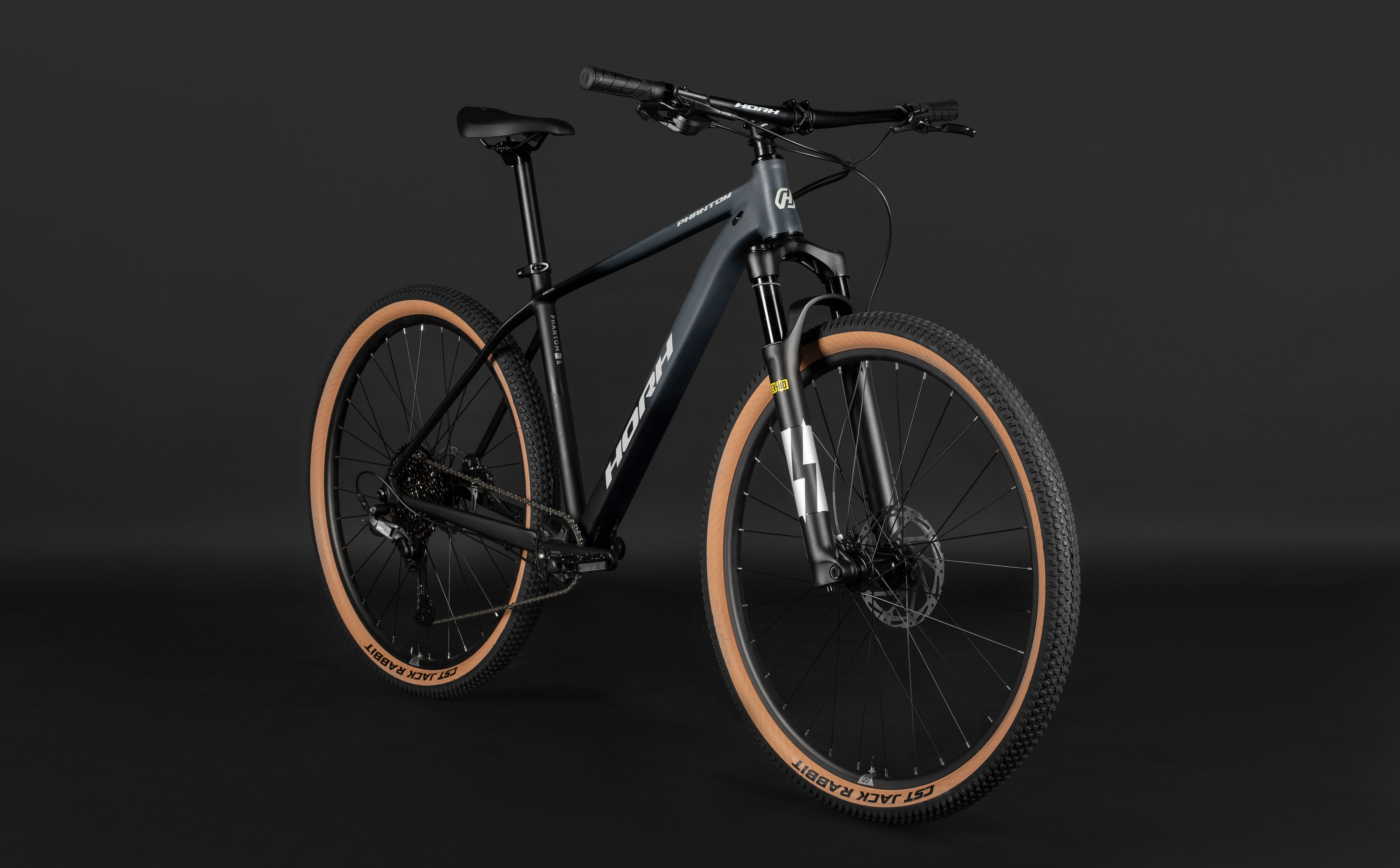 Велосипед HORH PHANTOM 29" (2026) Black-Light-Grey