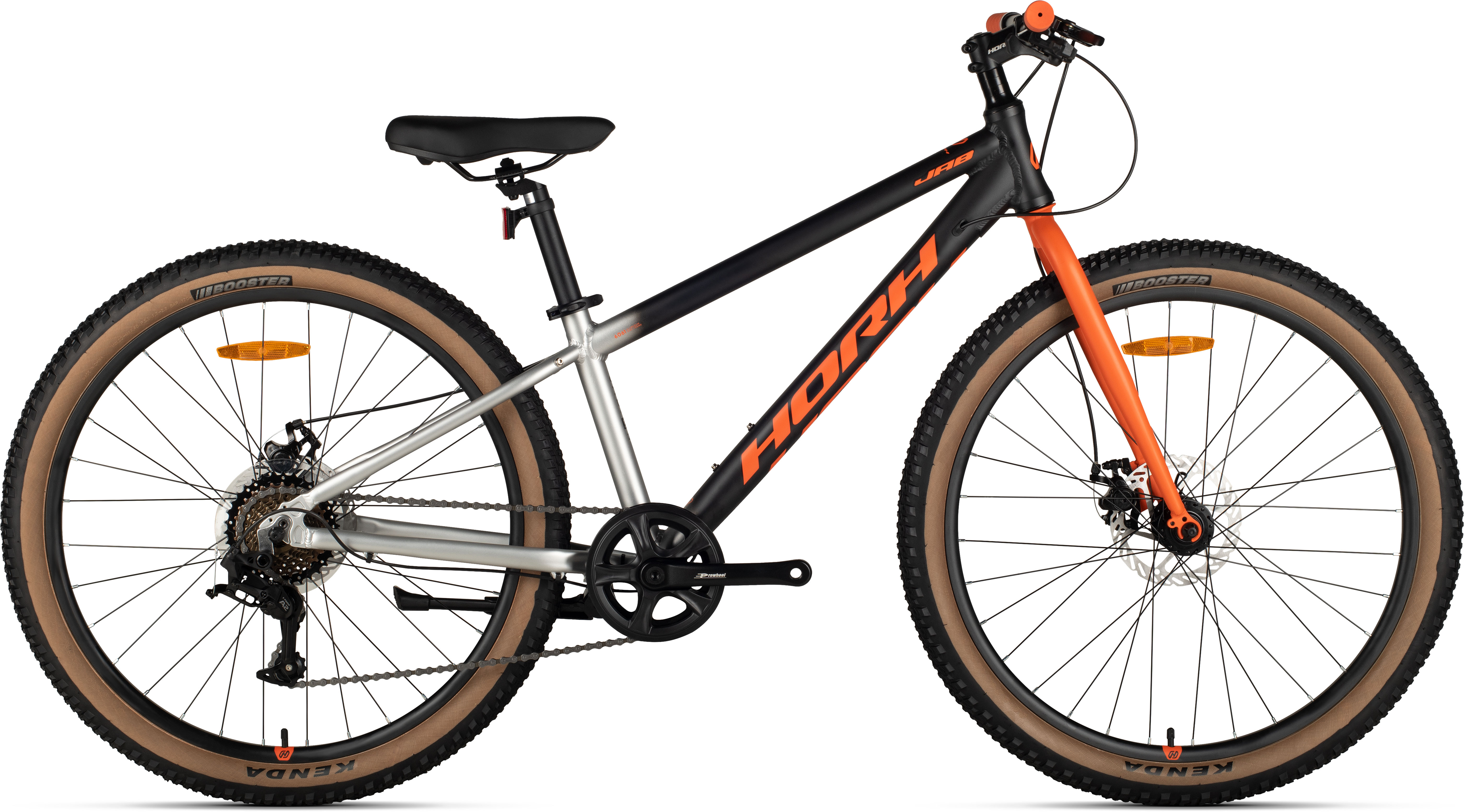 Велосипед HORH JAB 6.0 JMD 26" (2026) Black-Grey-Orange