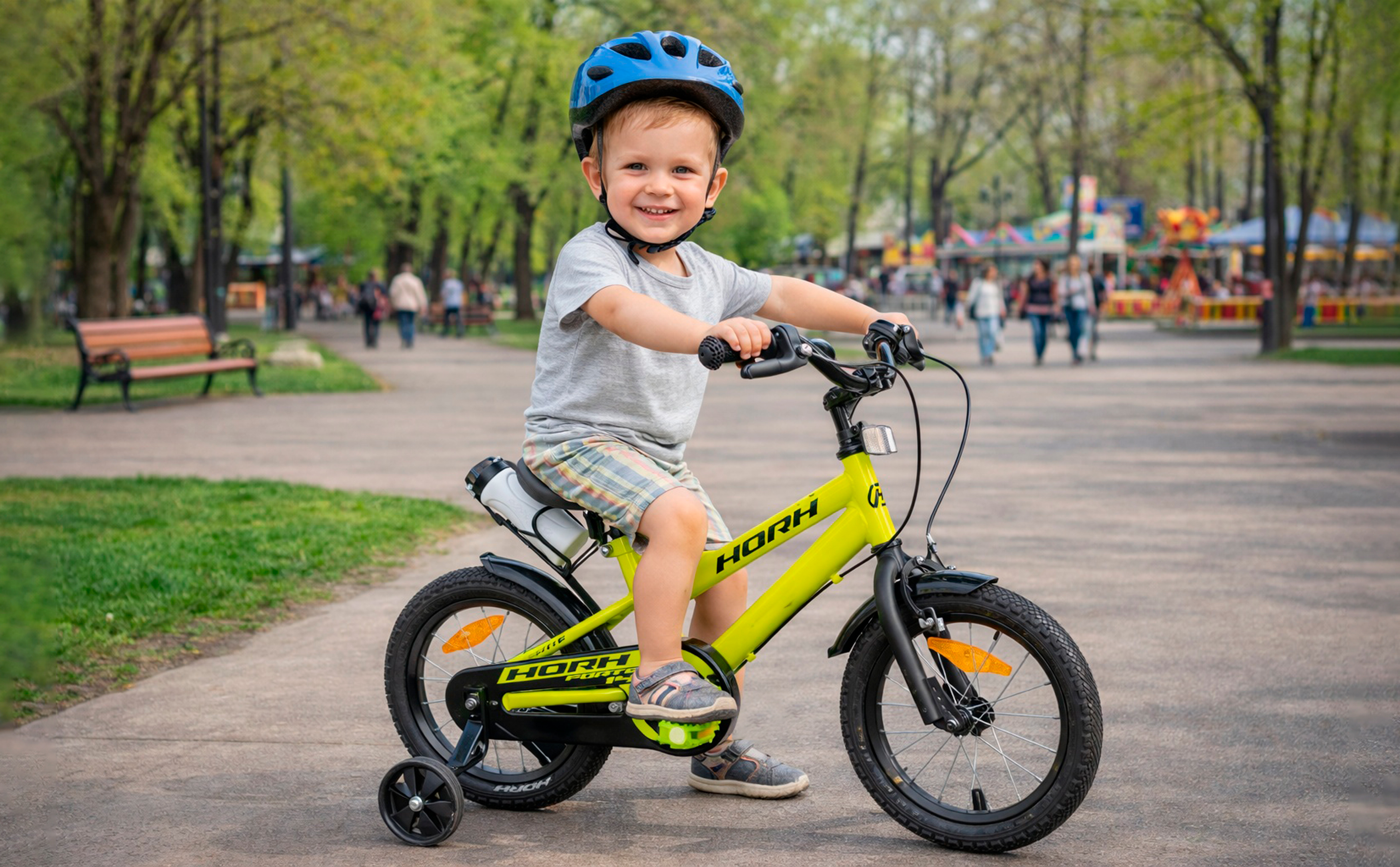 Велосипед HORH FORTE 14" (2026) Yellow