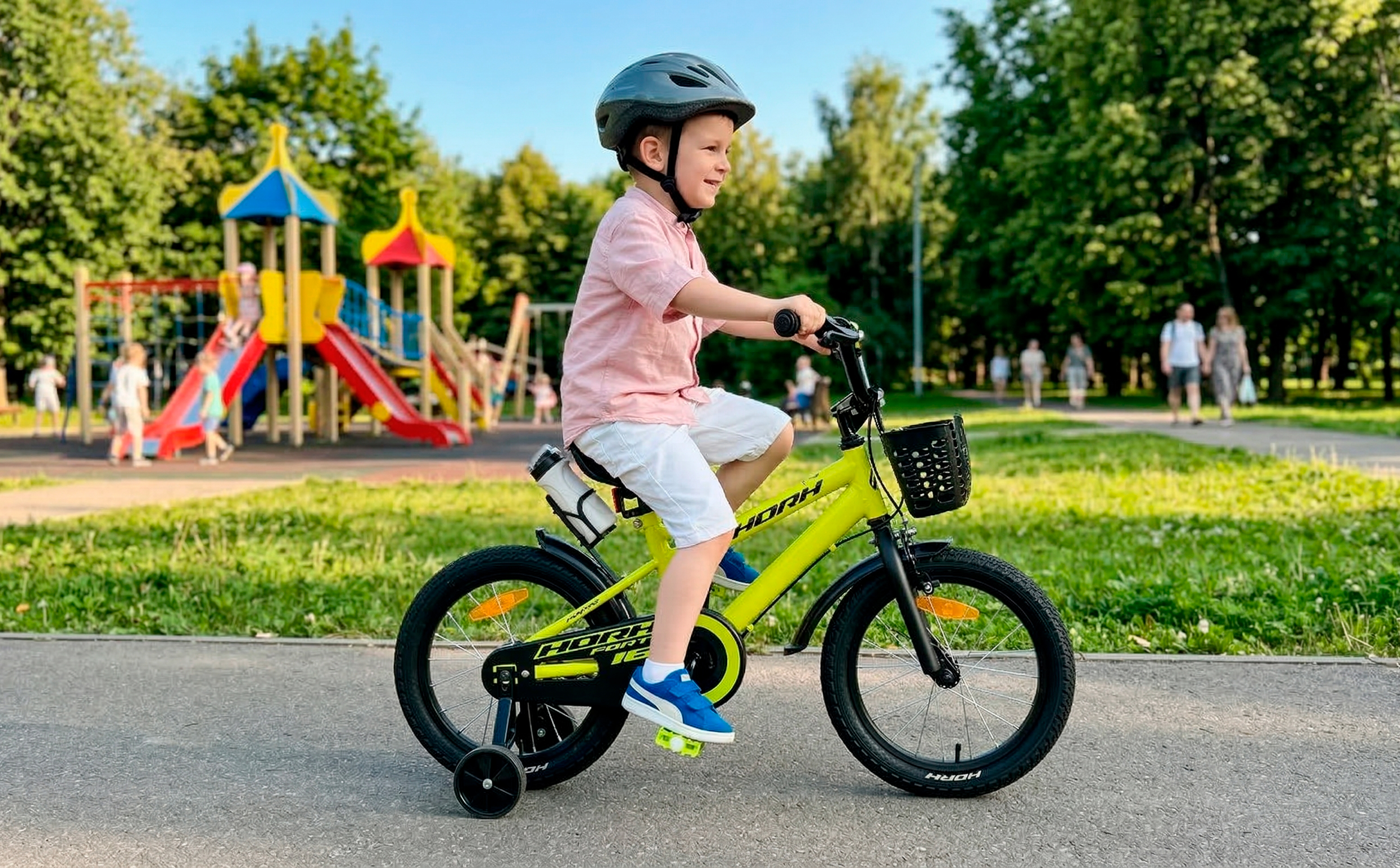 Велосипед HORH FORTE 16" (2026) Yellow
