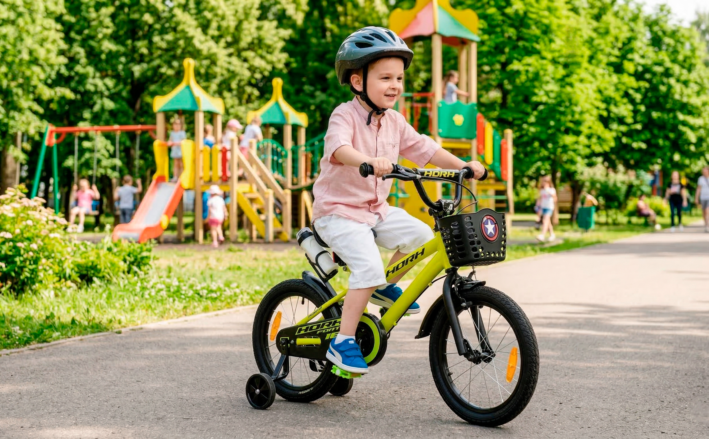 Велосипед HORH FORTE 16" (2026) Yellow
