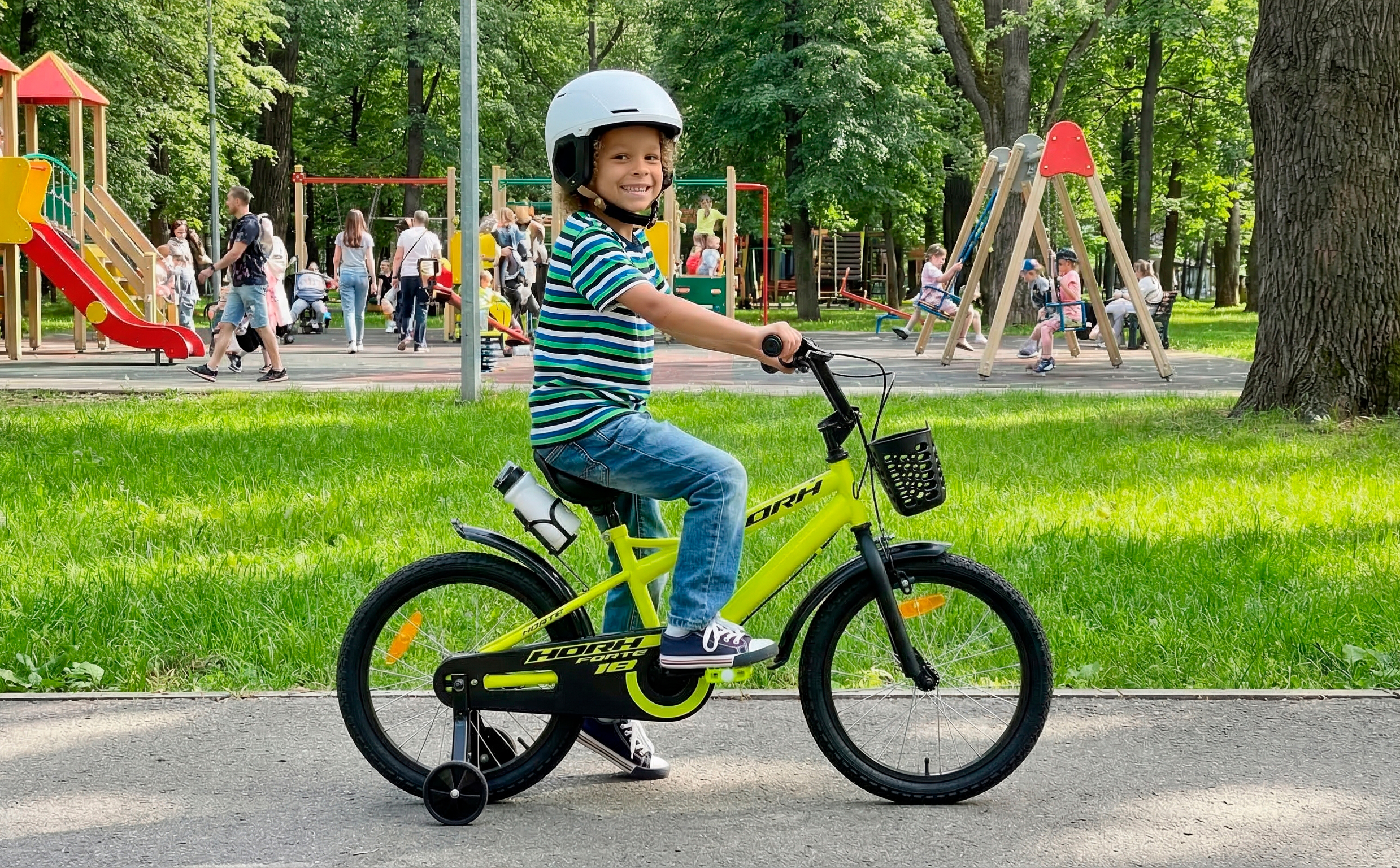 Велосипед HORH FORTE 18" (2026) Yellow