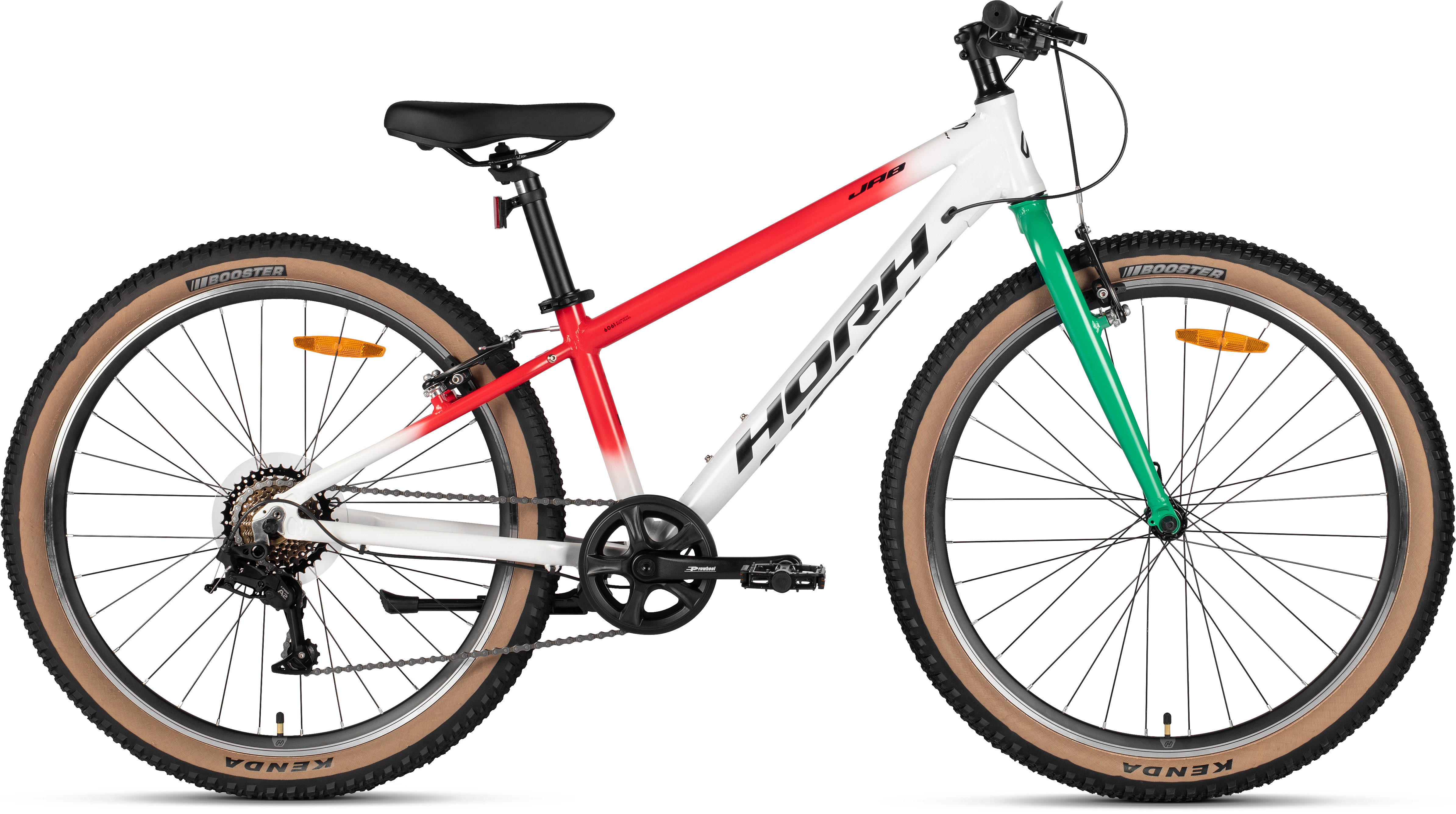 Велосипед HORH JAB 6.0 VB 26" (2026) White-Red-Green-Black