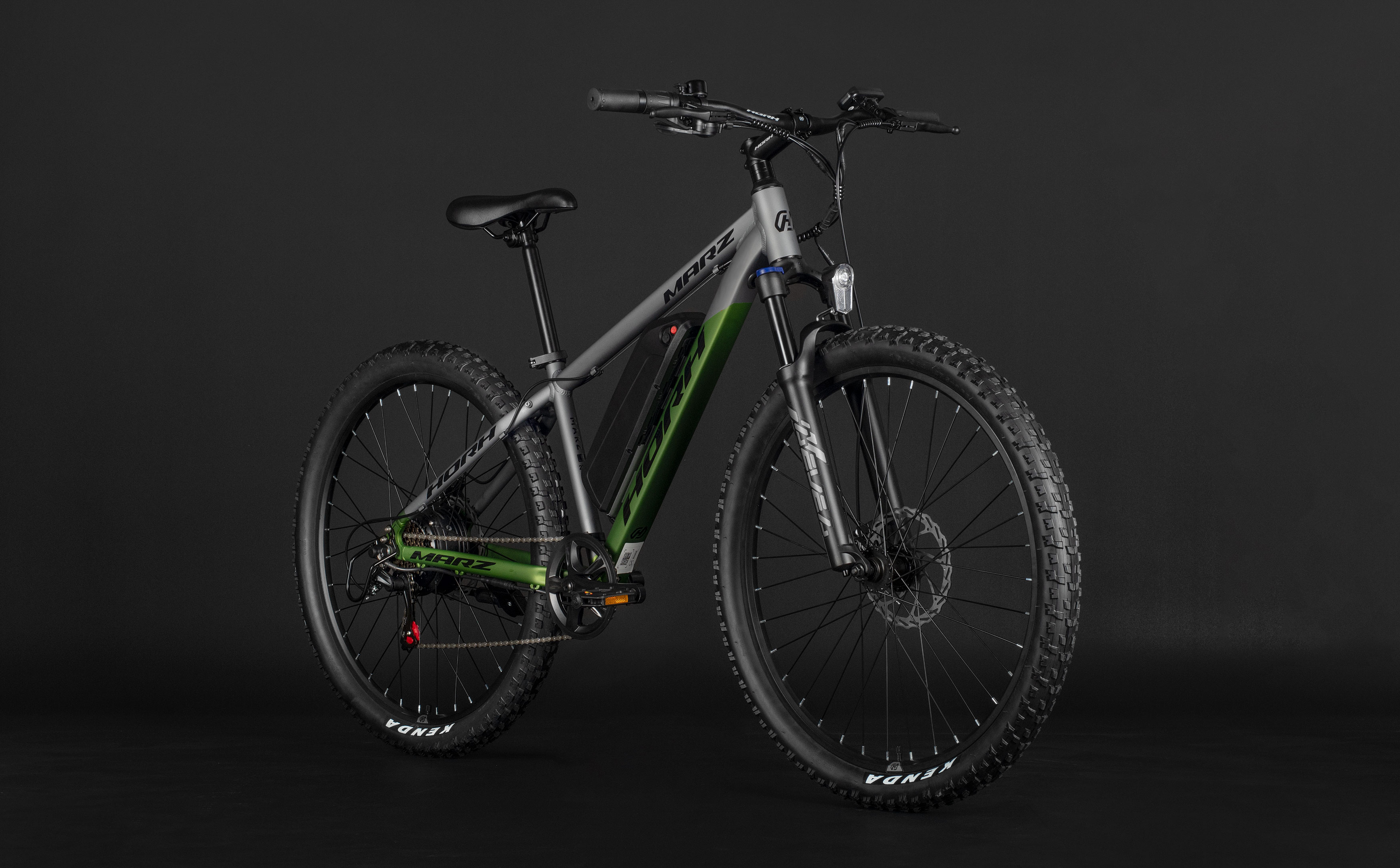 Электровелосипед HORH Marz 27,5" 500W (2026) Grey-Green