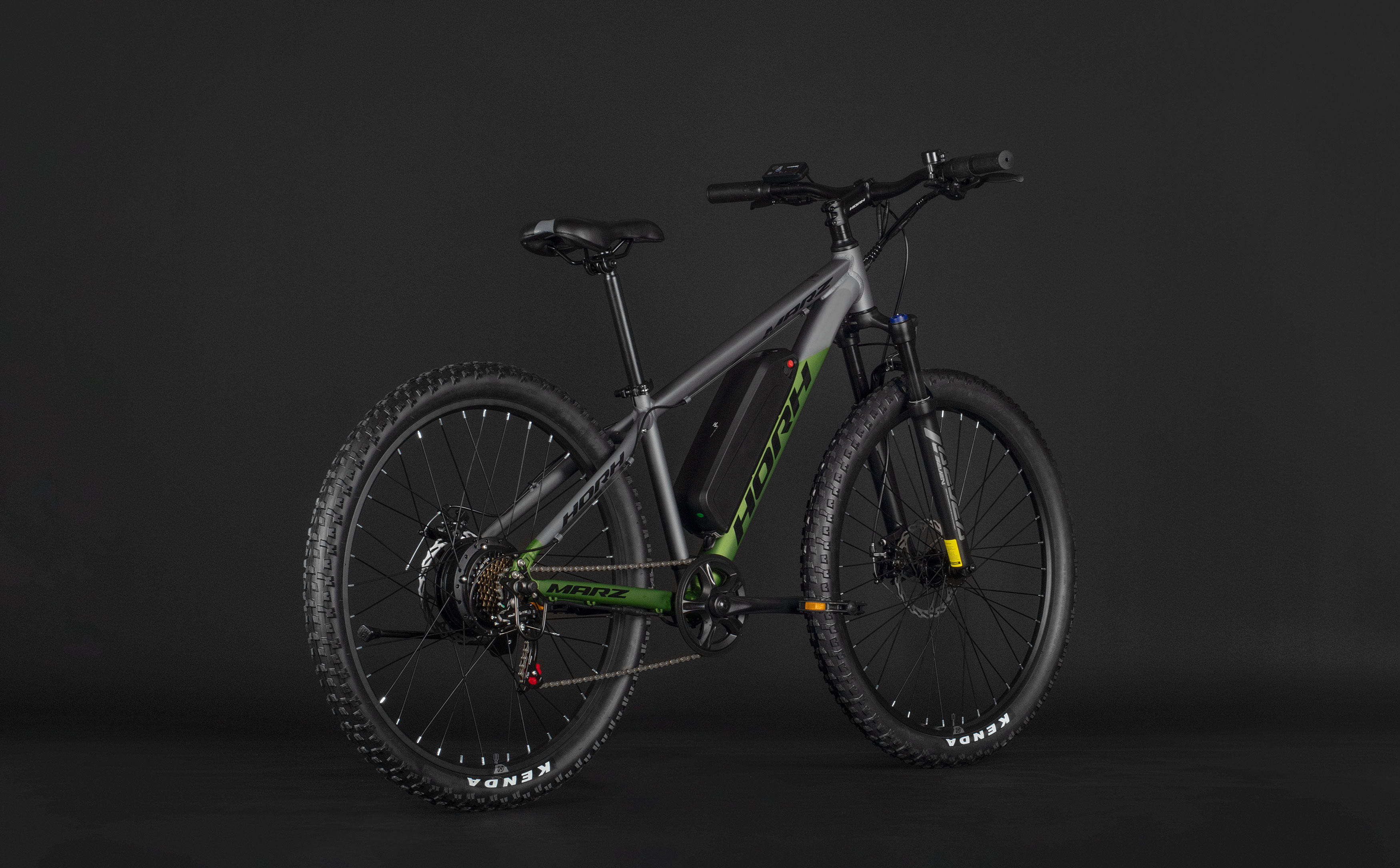 Электровелосипед HORH Marz 27,5" 500W (2026) Grey-Green