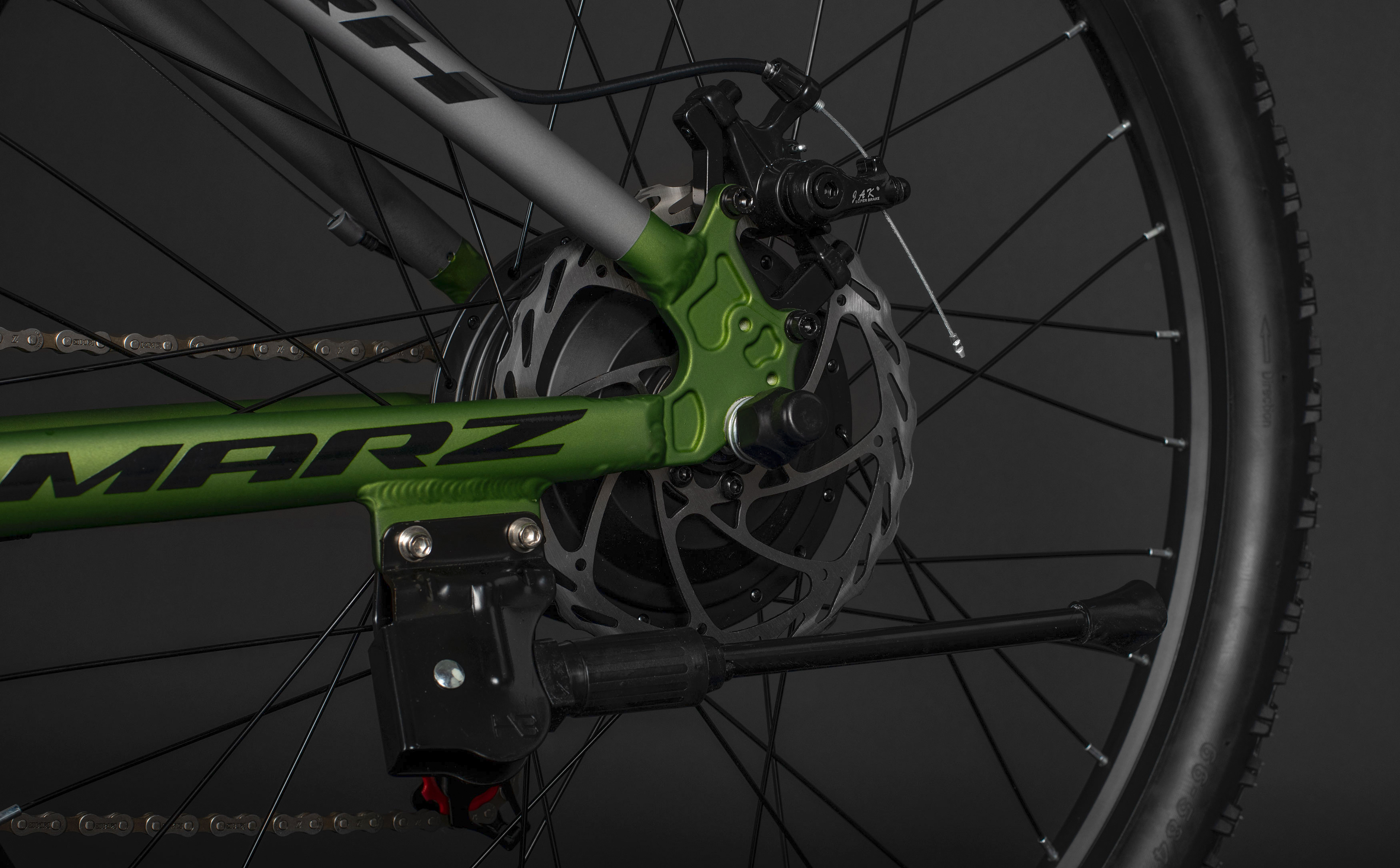 Электровелосипед HORH Marz 27,5" 500W (2026) Grey-Green