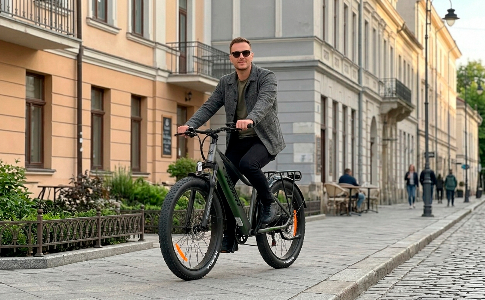 Велосипед HORH WATT 26" 750W (2026) Matt Black