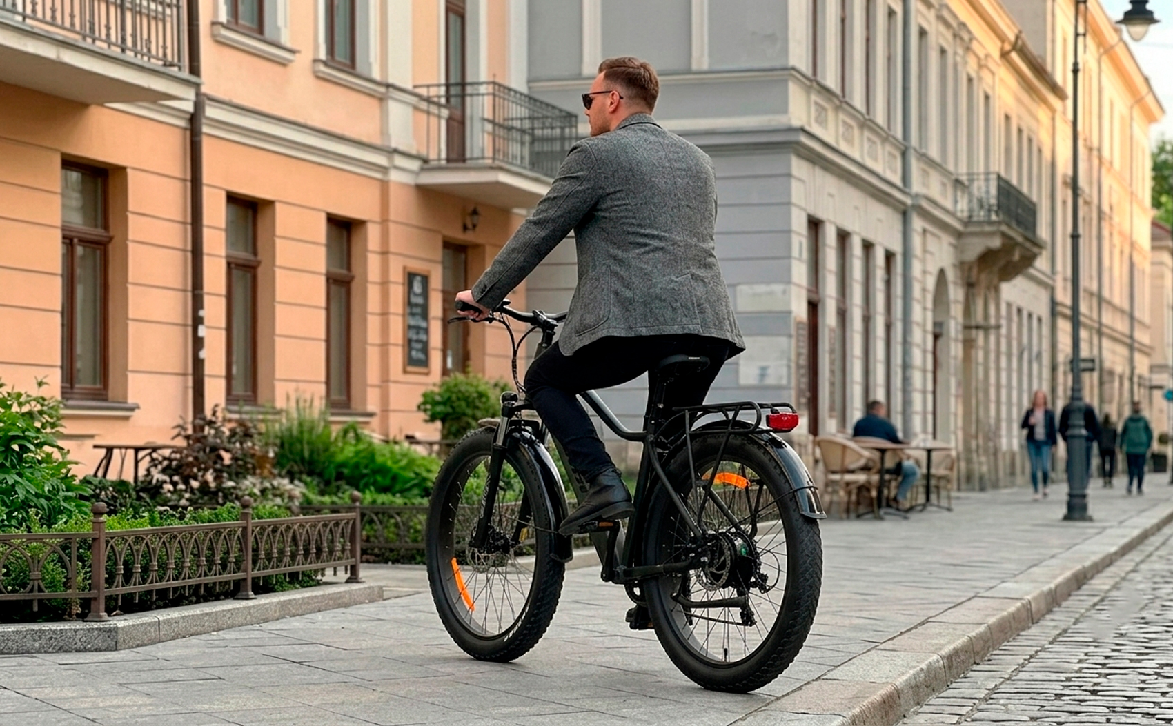 Велосипед HORH WATT 26" 750W (2026) Matt Black
