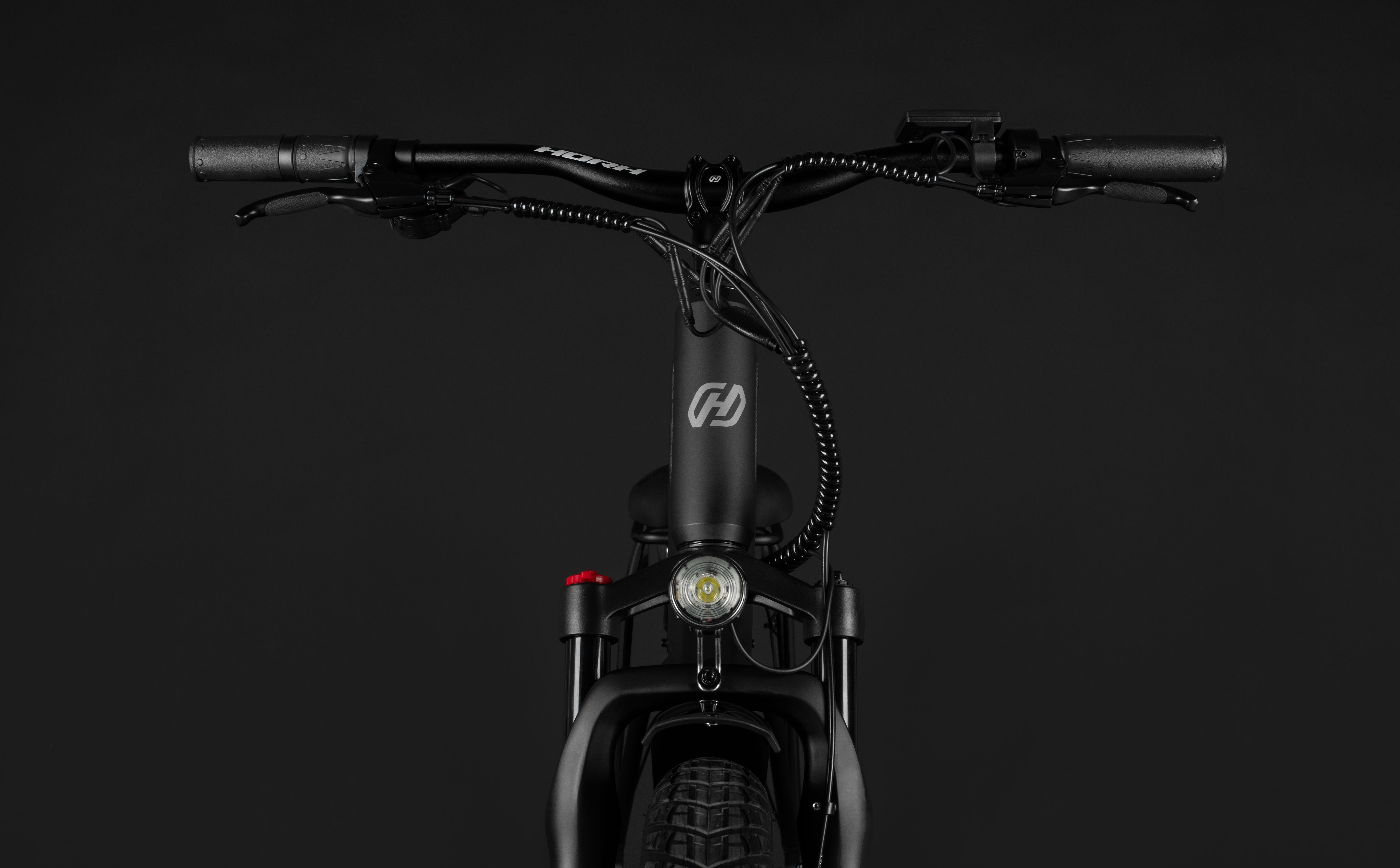 Велосипед HORH WATT 26" 750W (2026) Matt Black