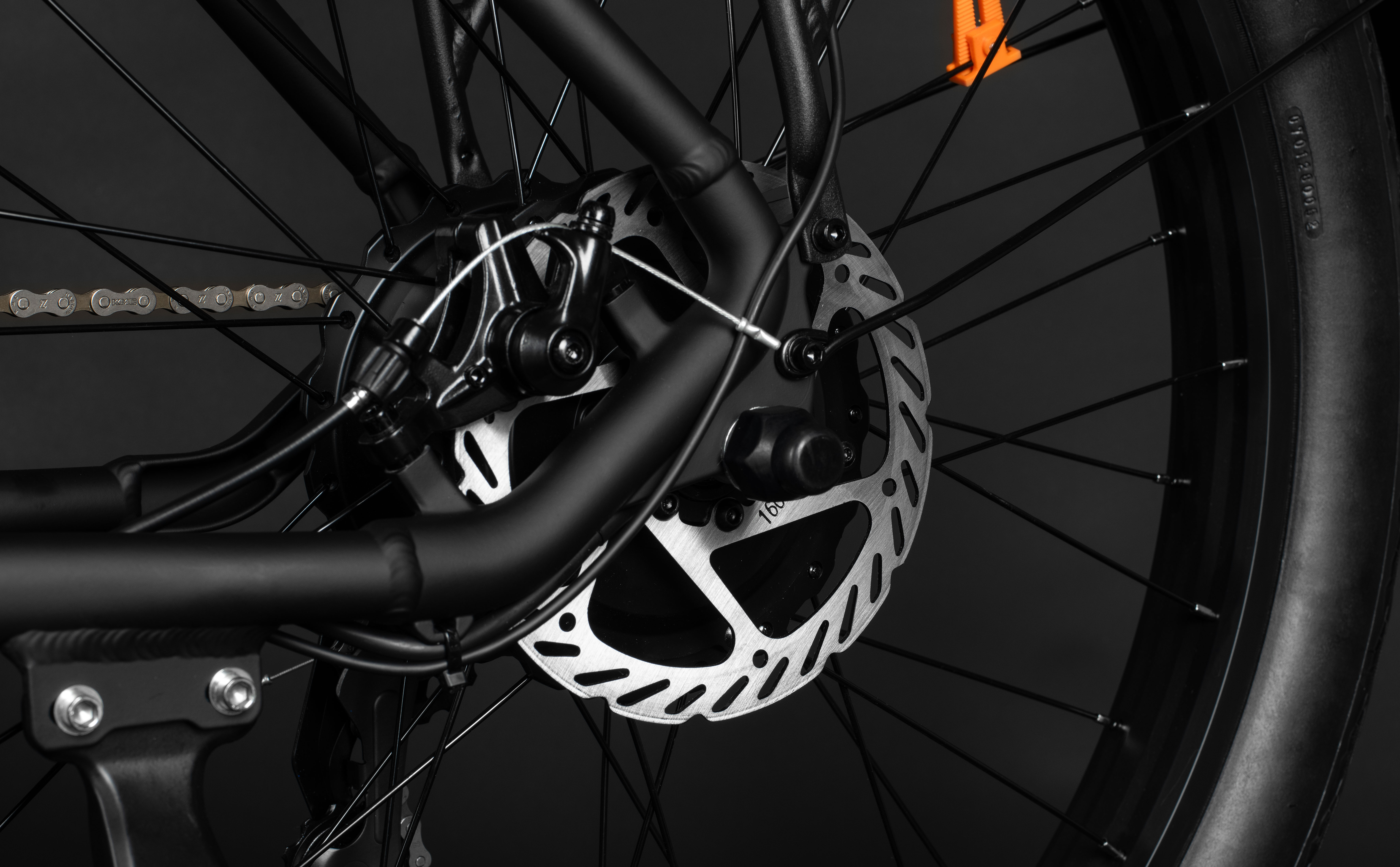 Велосипед HORH WATT 26" 750W (2026) Matt Black