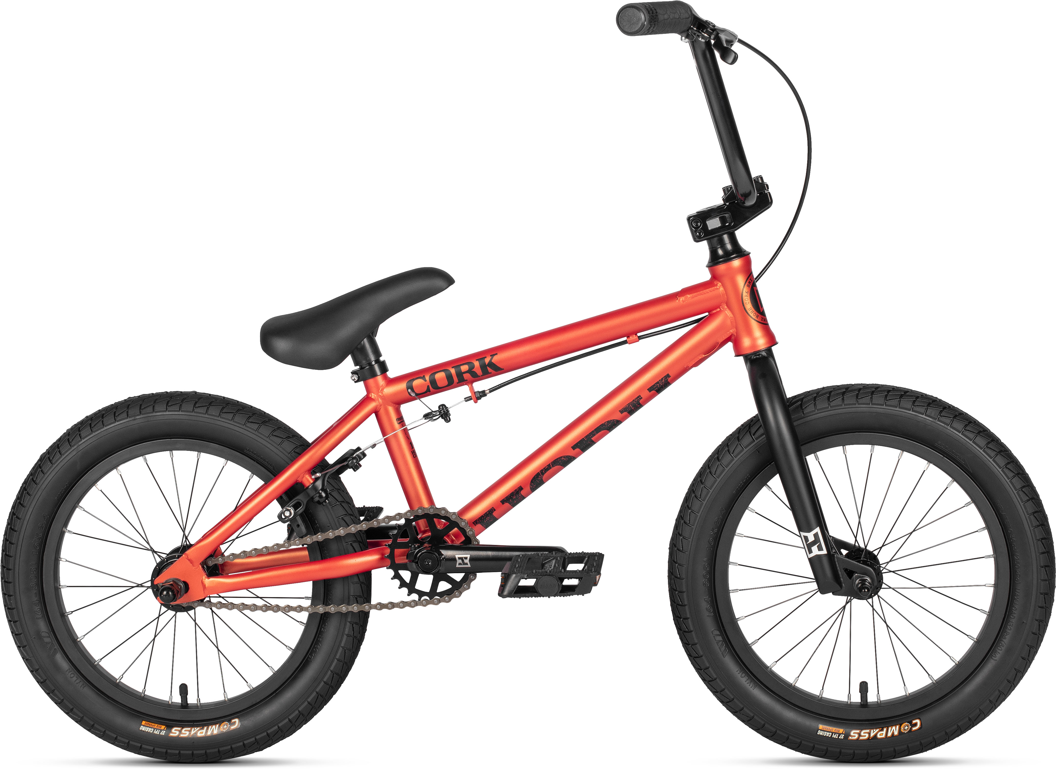 Велосипед HORH CORK 16" (2026) Brown-Black