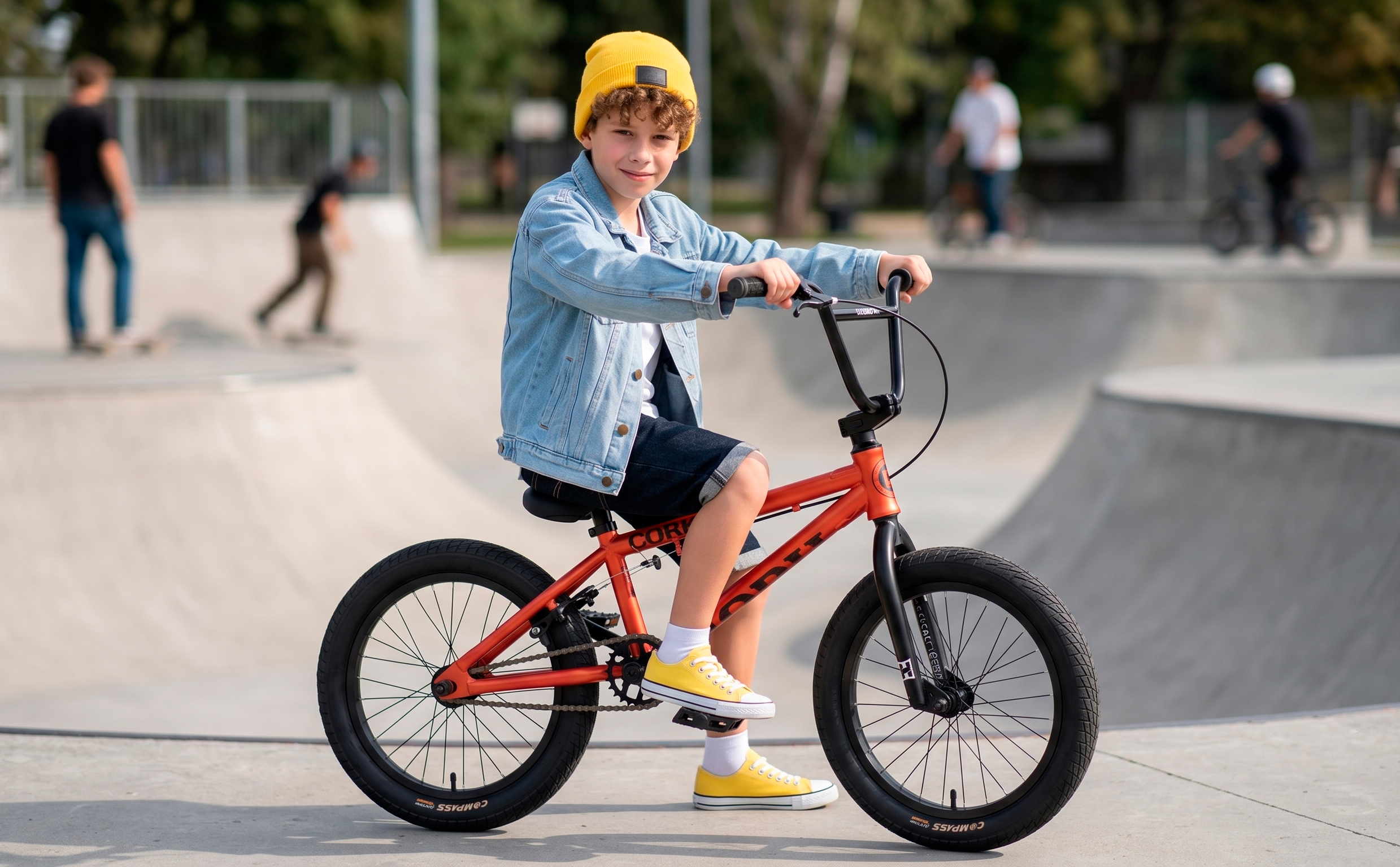 Велосипед HORH CORK 16" (2026) Brown-Black