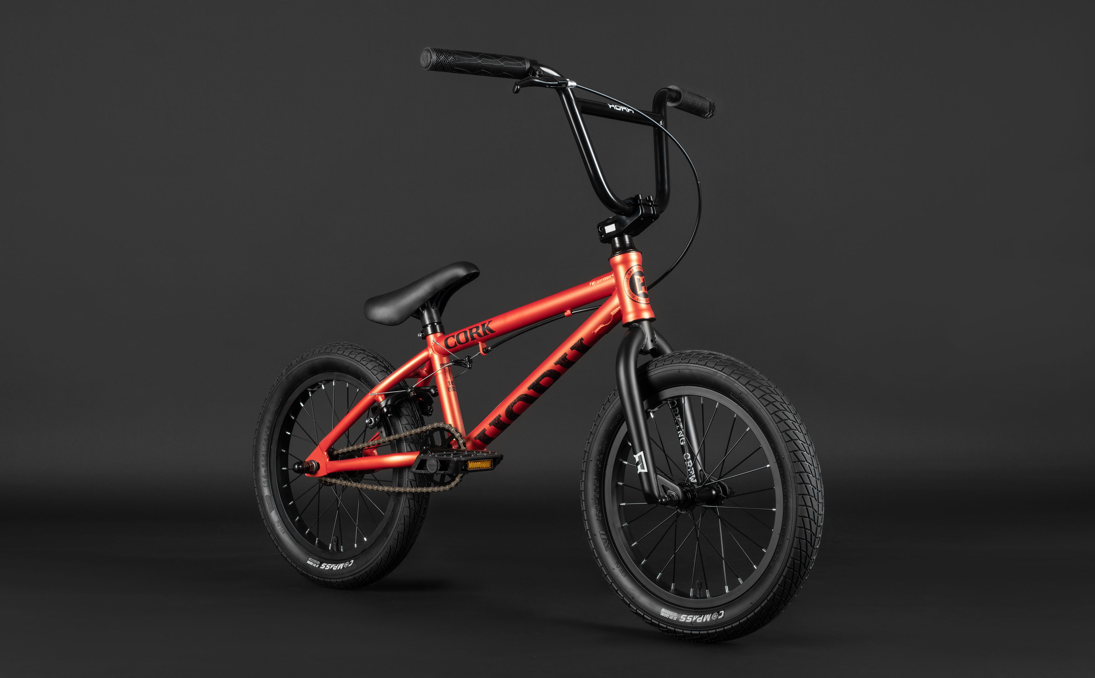 Велосипед HORH CORK 16" (2026) Brown-Black
