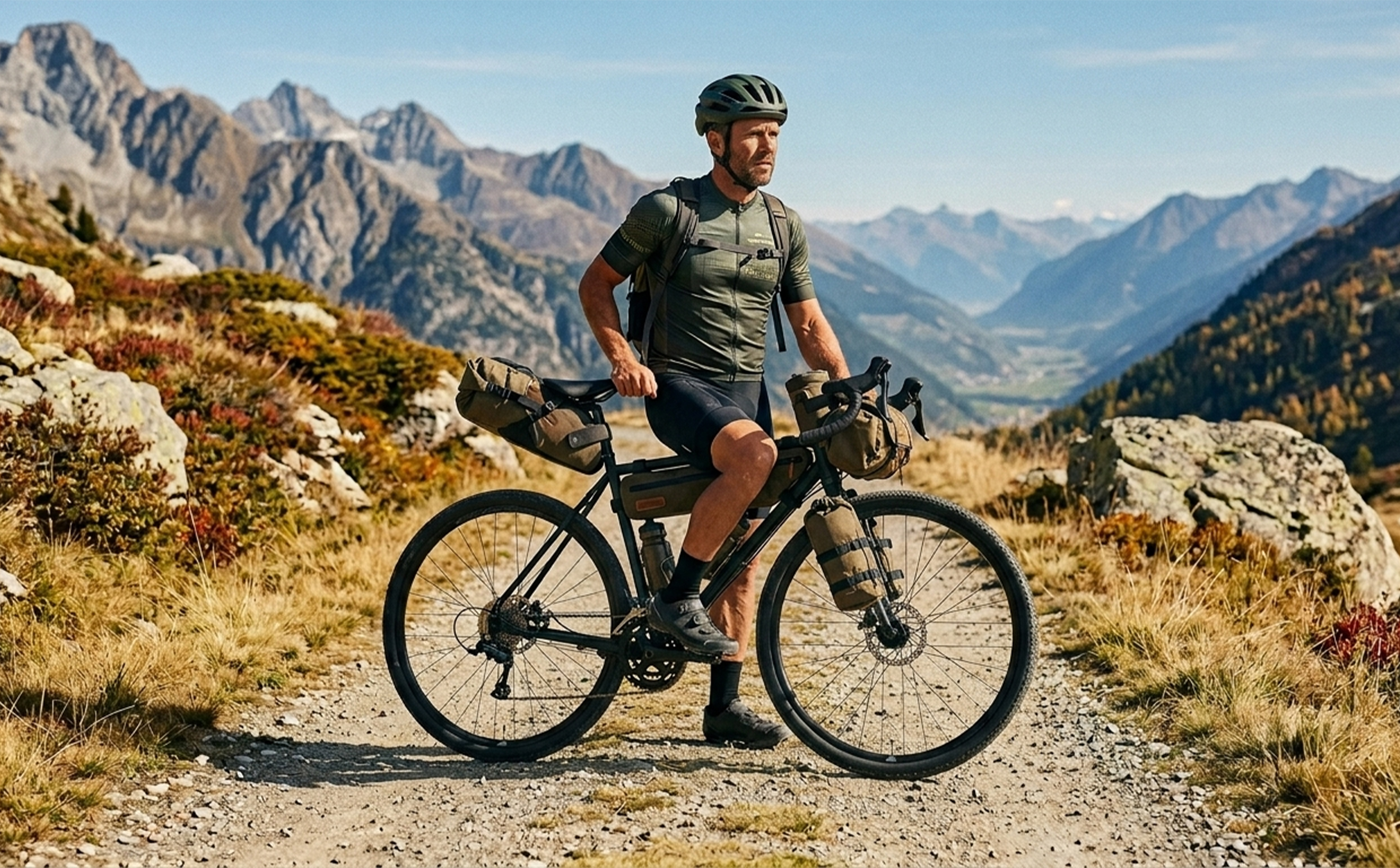 Велосипед HORH BUSH MD 700C" (2026) Dark Green