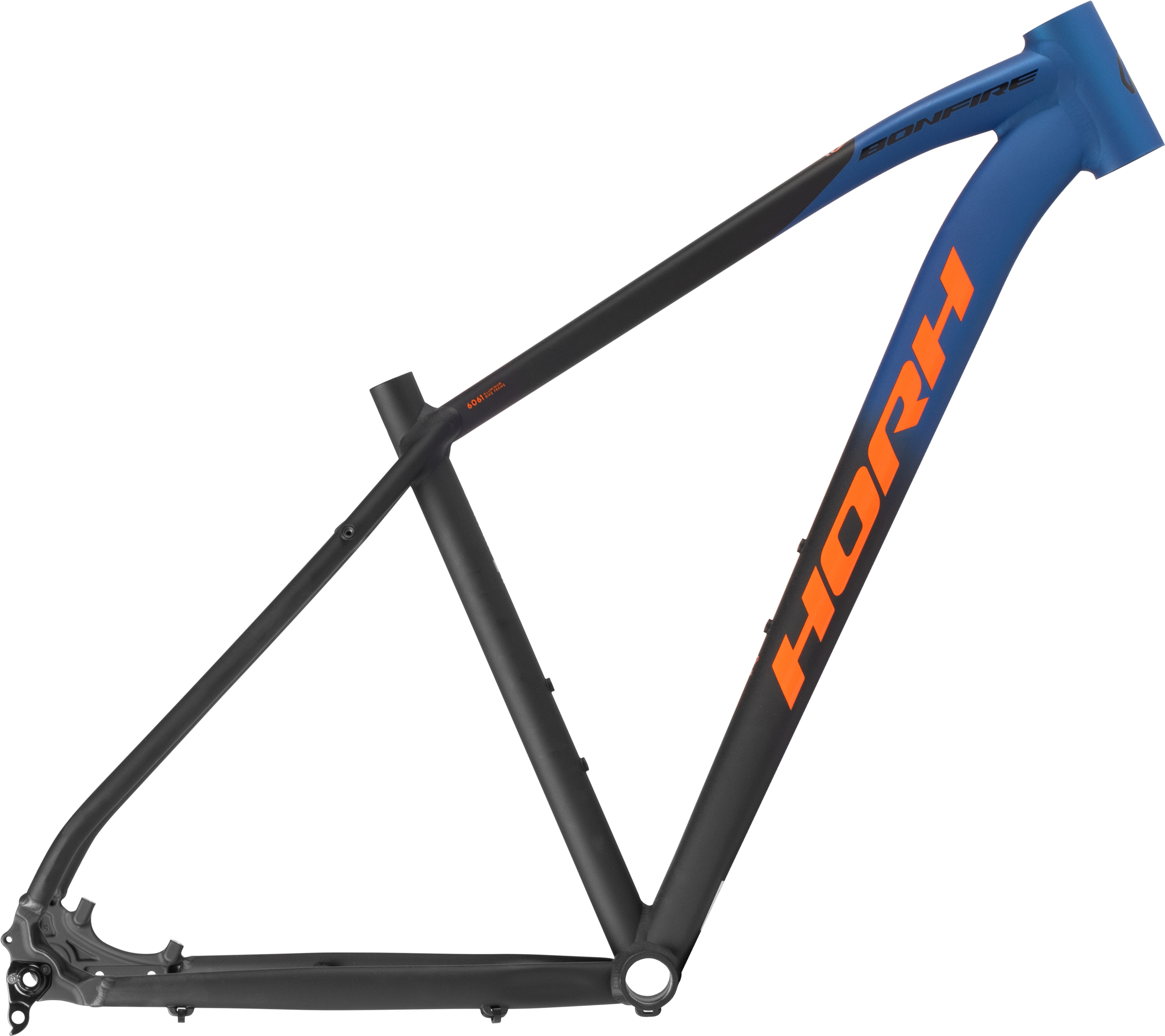 Рама HORH Bonfire Black-Blue
