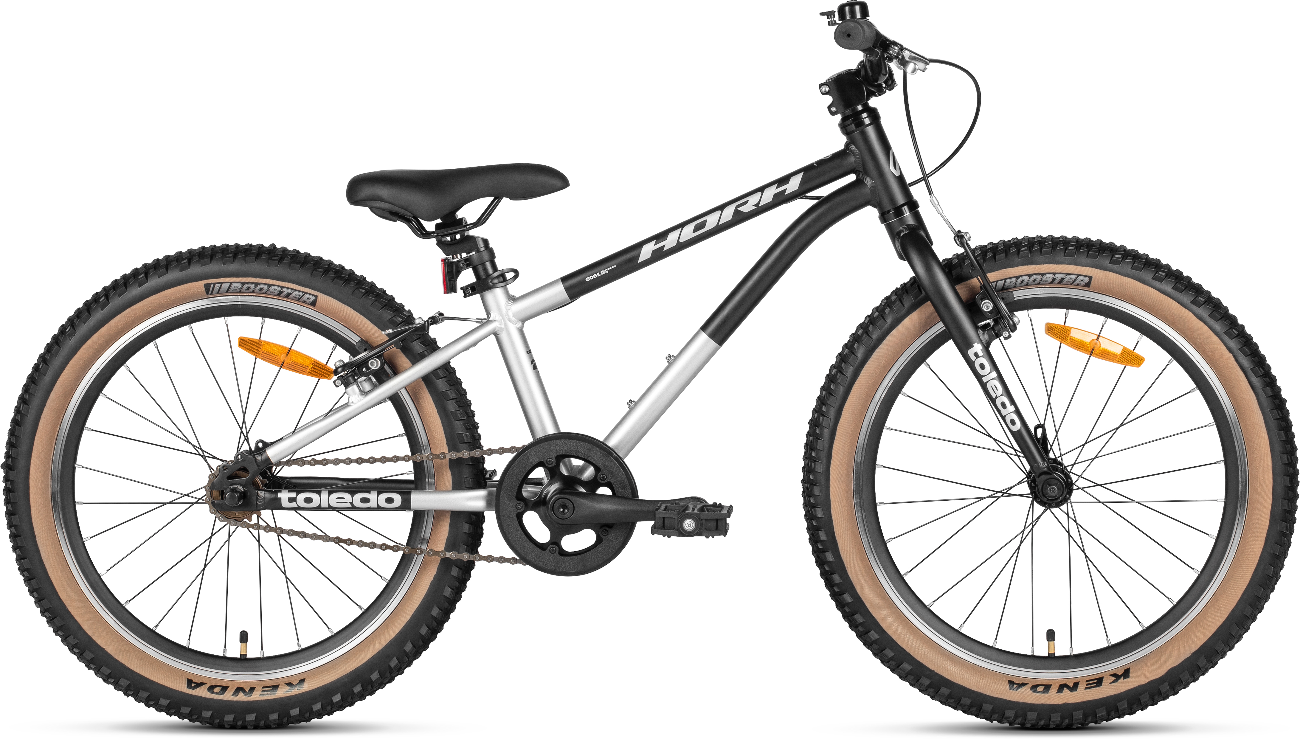 Велосипед HORH TOLEDO HTLD20CR 20" (2026) Silver-Black