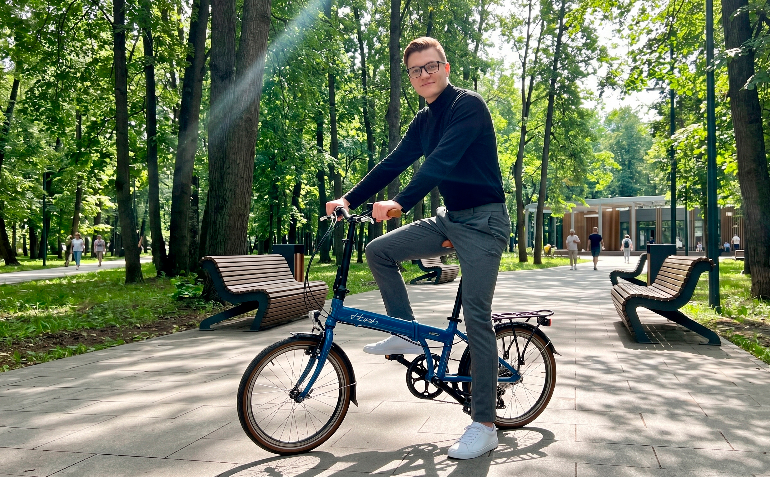 Велосипед HORH KAYO AM N3V 20" (2025) Blue