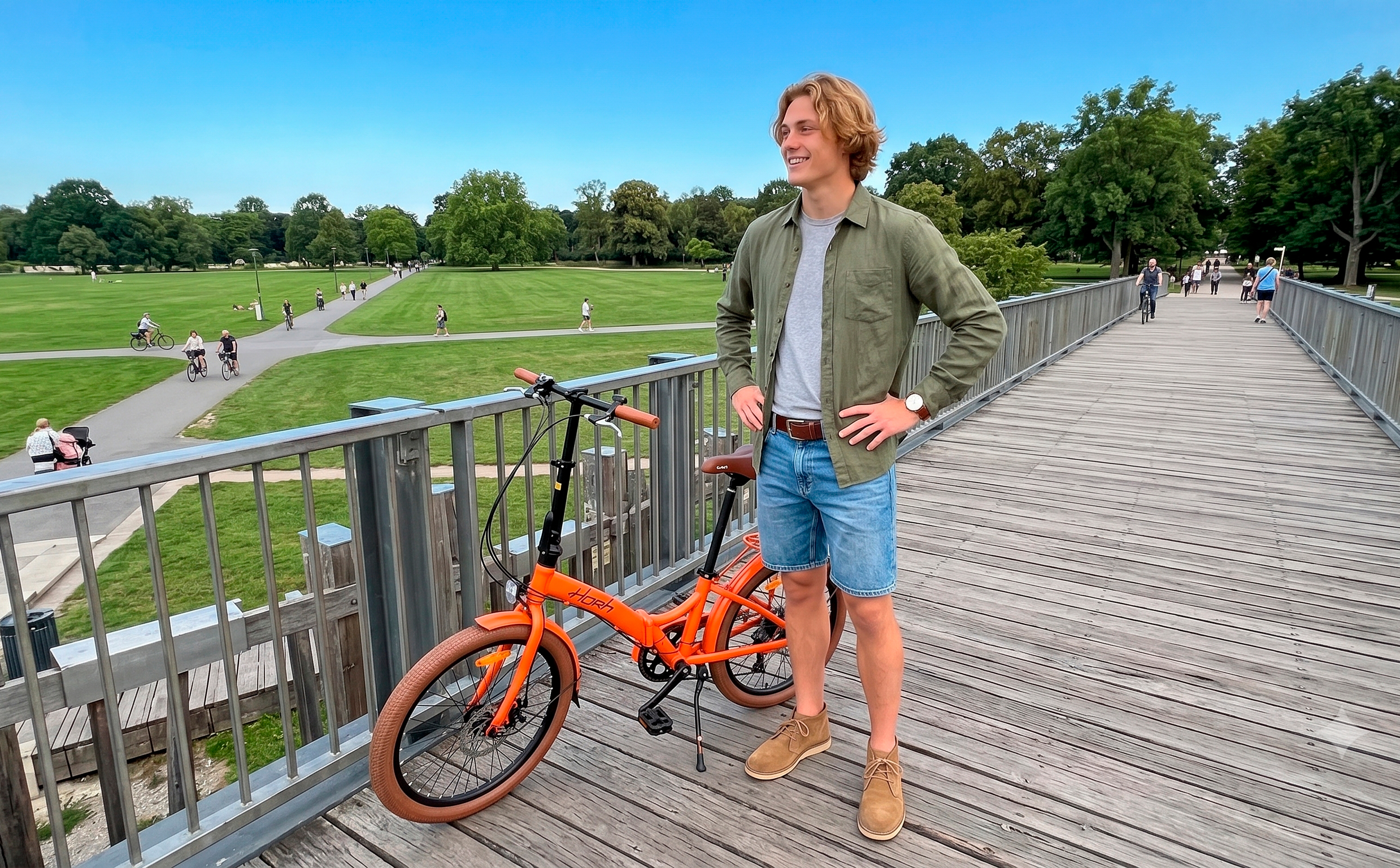 Велосипед HORH KAYO RD8D 24" (2025) Orange