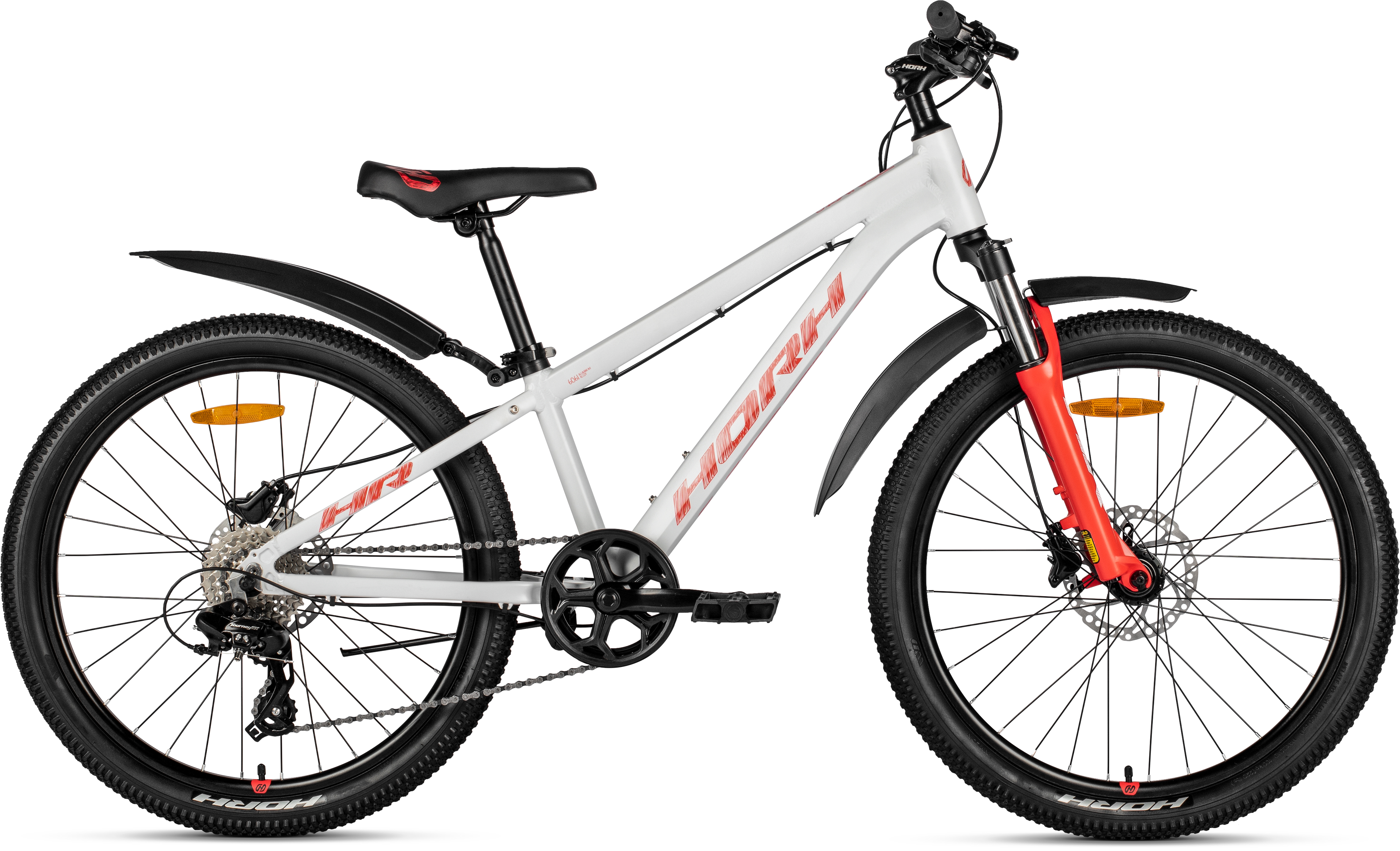 Велосипед HORH TONY 4.2 HTYHD 24" (2026) White-Orange