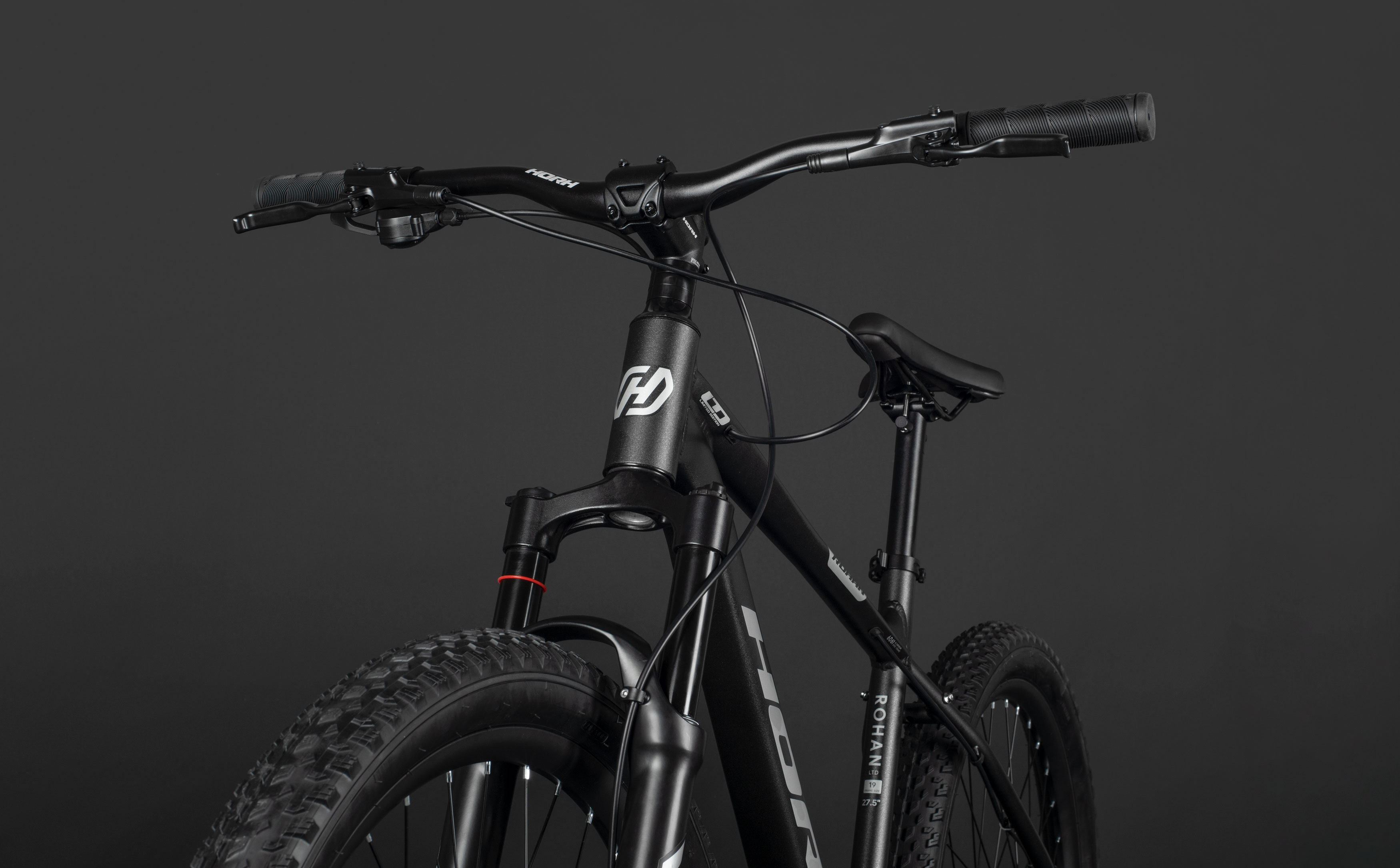 Велосипед HORH ROHAN LTD 27,5" (2026) Black-Grey