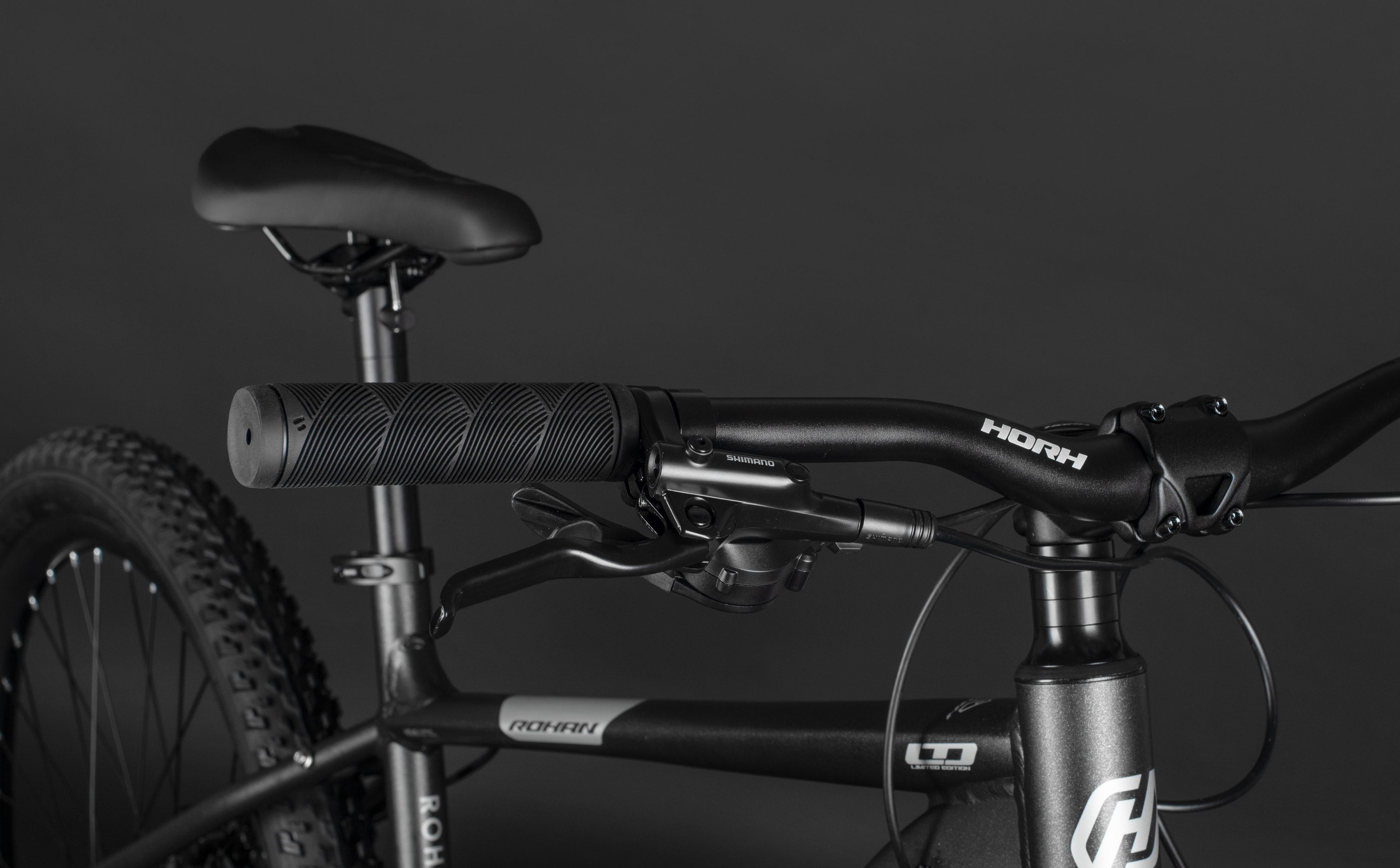 Велосипед HORH ROHAN LTD 27,5" (2026) Black-Grey