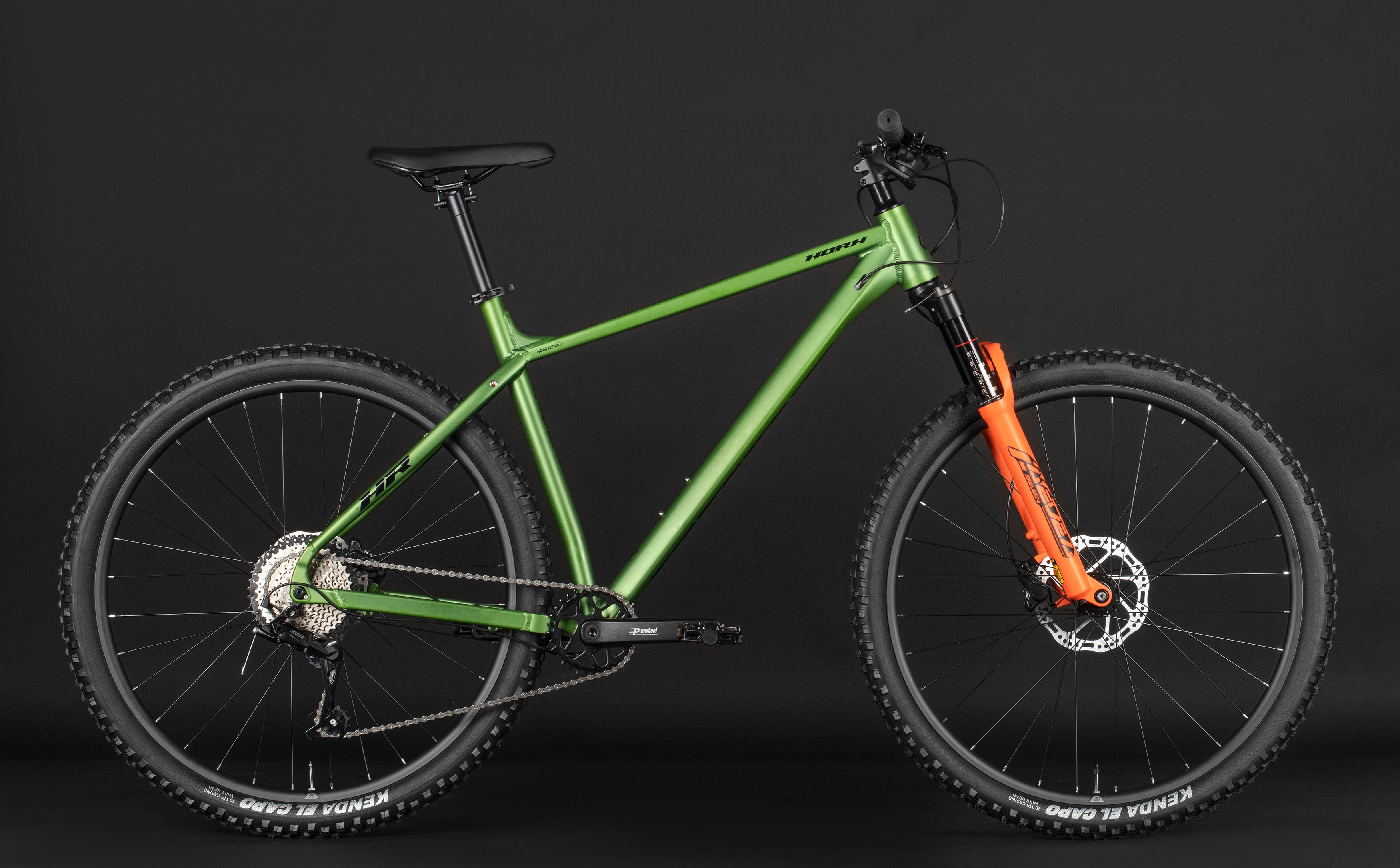 Велосипед HORH ROOT 29" (2026) Matt Green-Orange