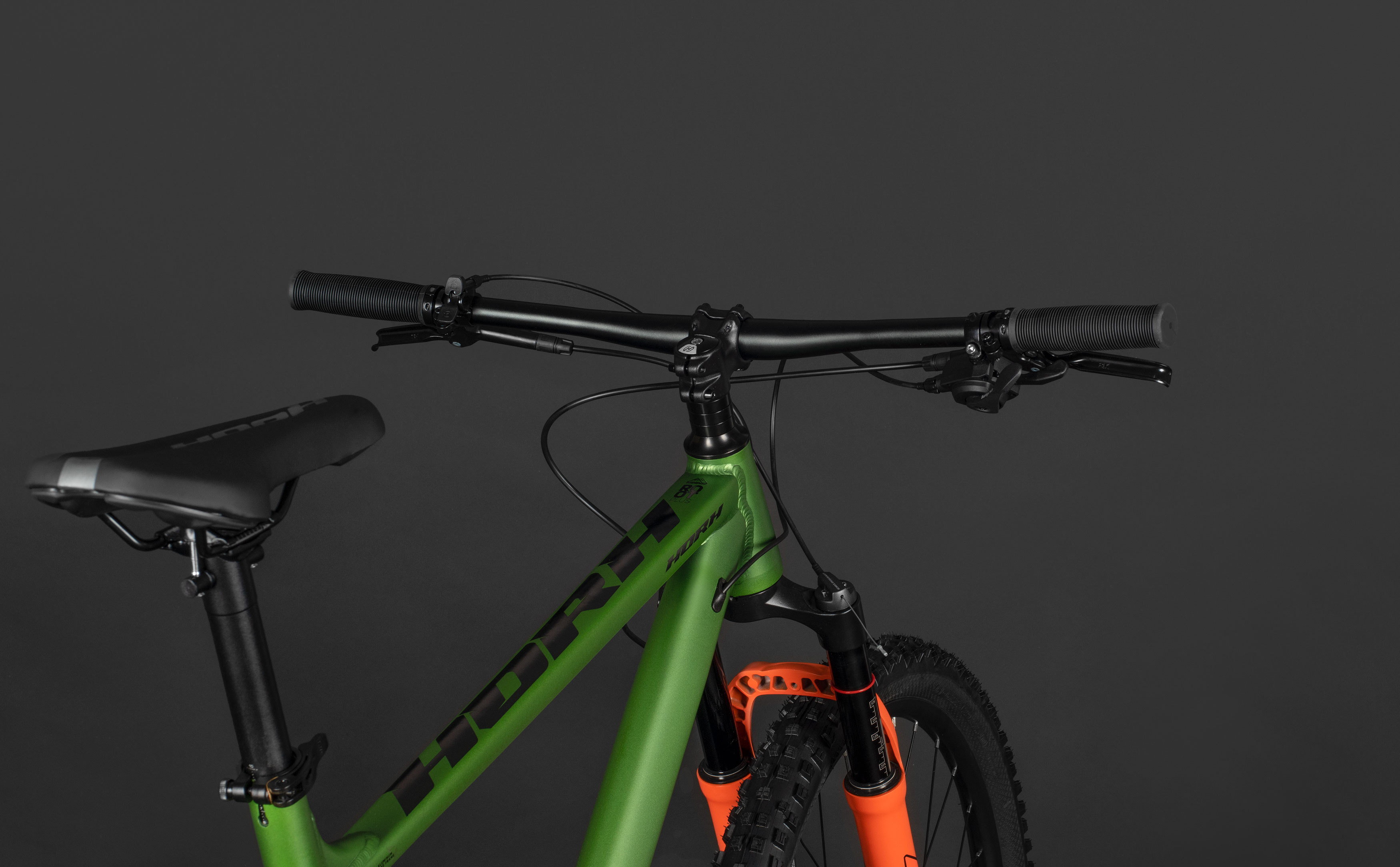 Велосипед HORH ROOT 29" (2026) Matt Green-Orange