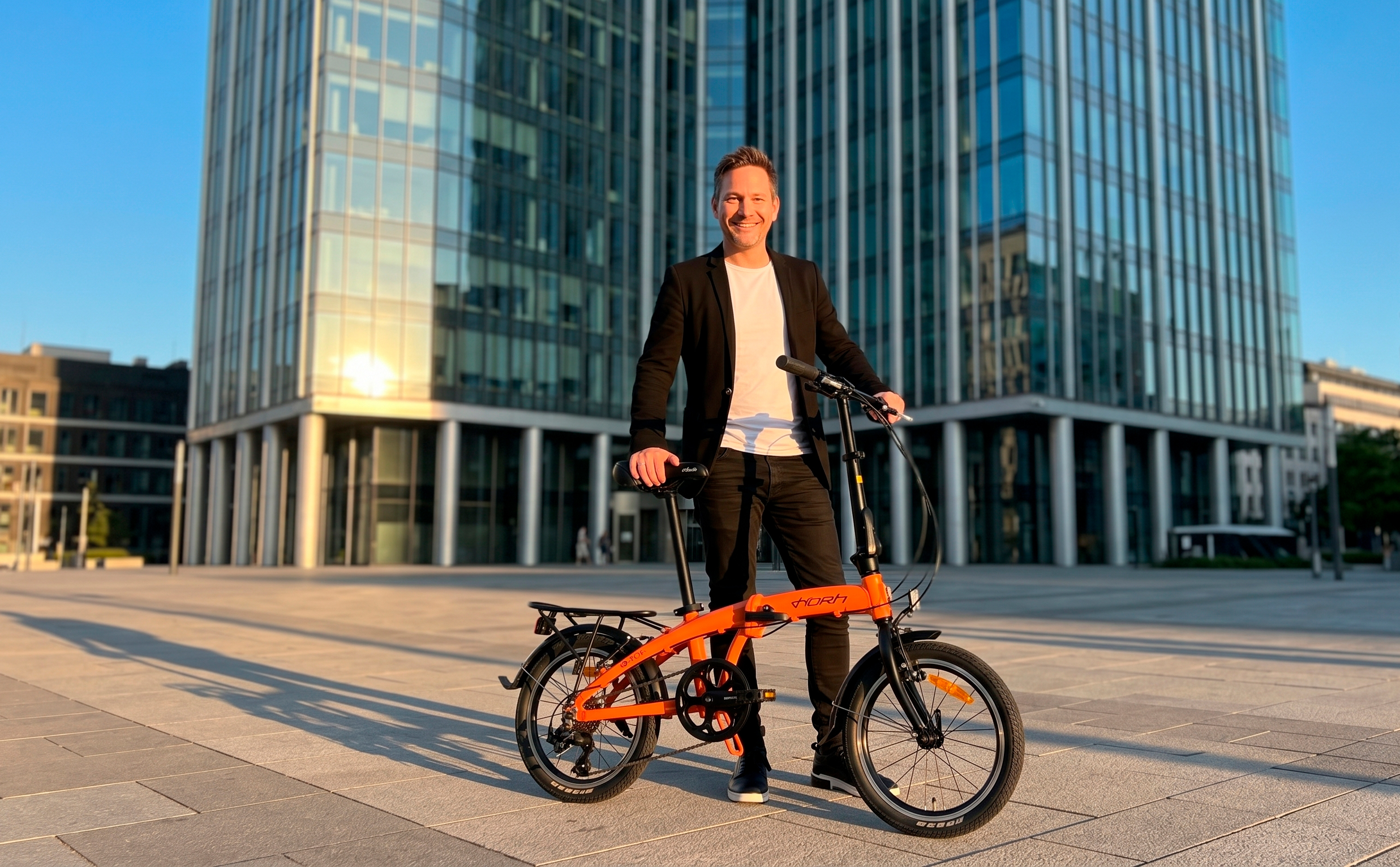 Велосипед HORH NEMO 16" (2026) Orange-Black