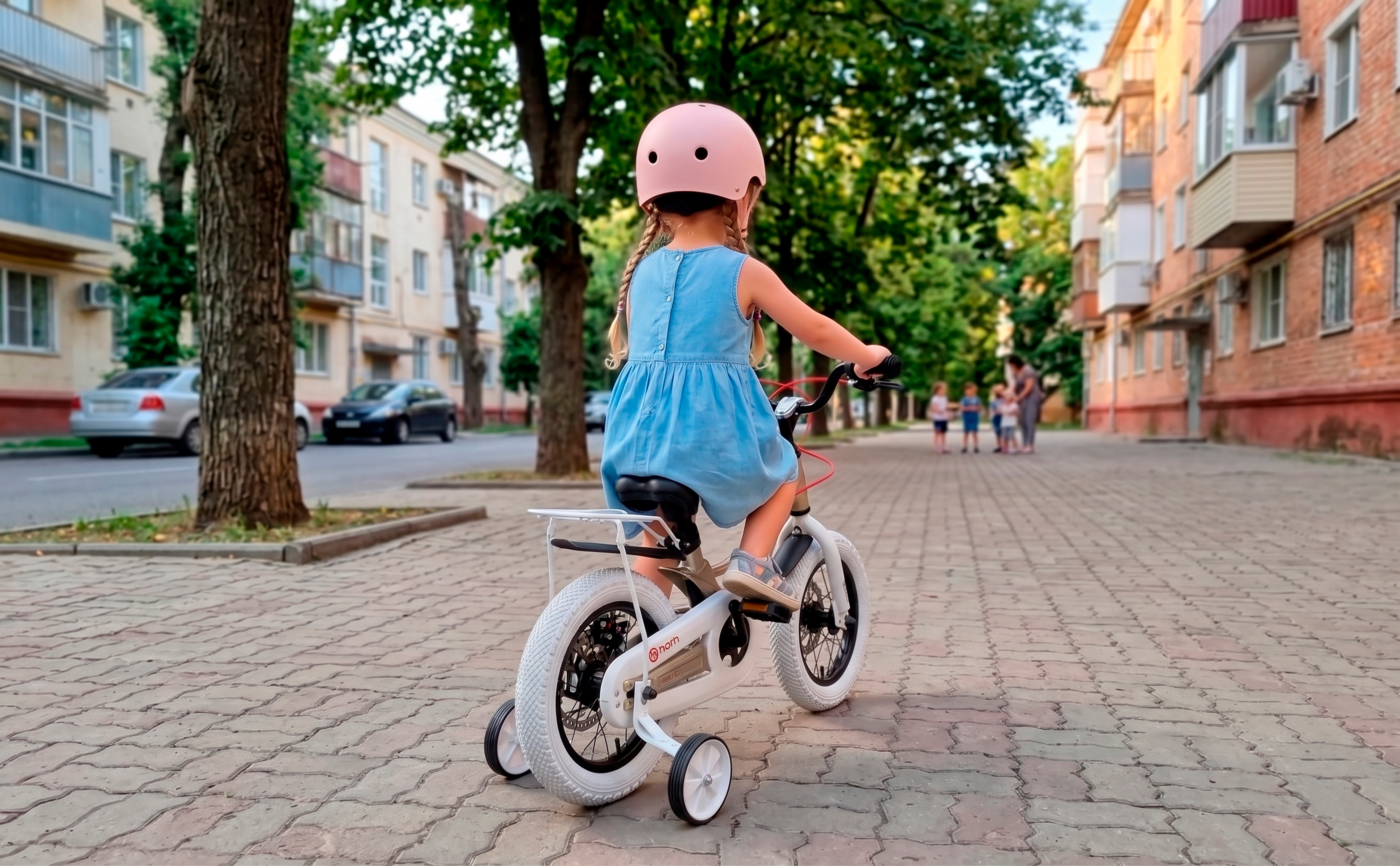 Велосипед HORH MILLIE 12" (2026) Peach-White