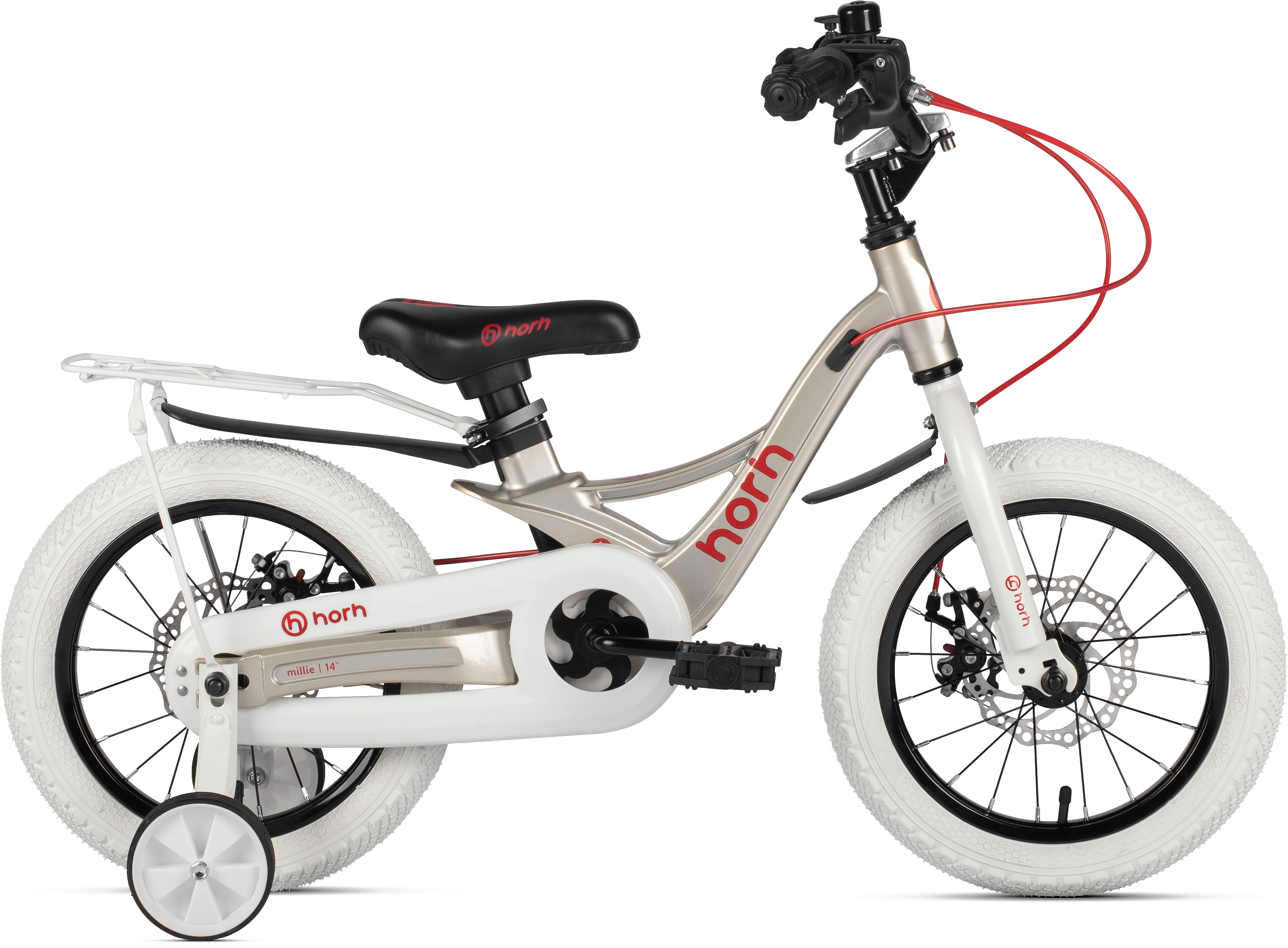 Велосипед HORH MILLIE 14" (2026) Peach-White