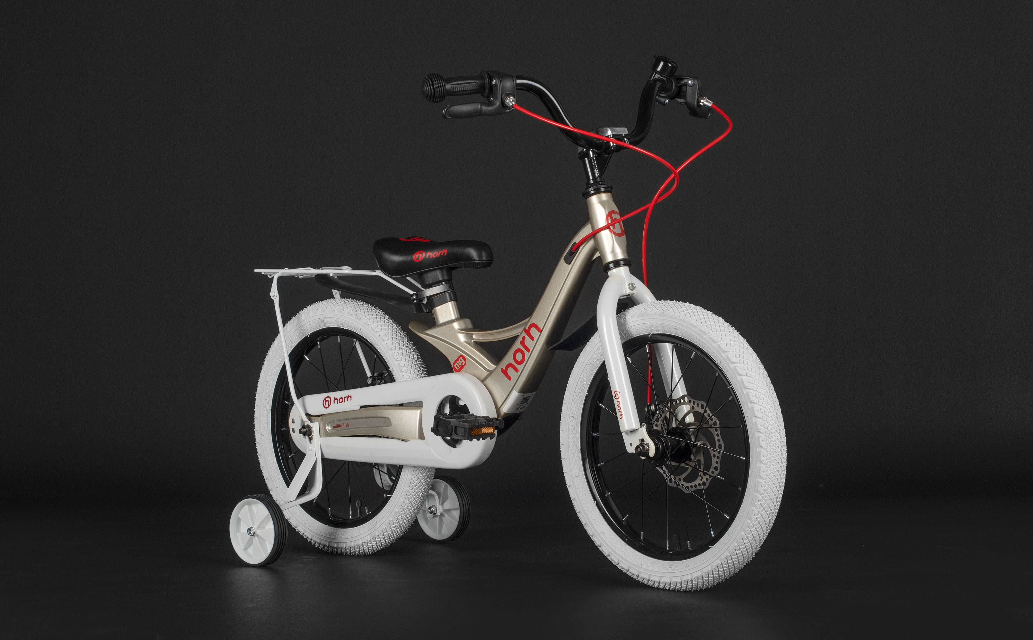 Велосипед HORH MILLIE 16" (2026) Peach-White