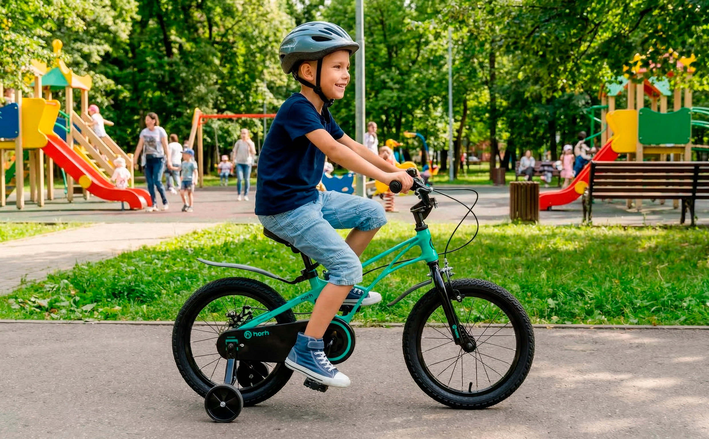 Велосипед HORH MAGNETTO 16" (2026) Turquoise