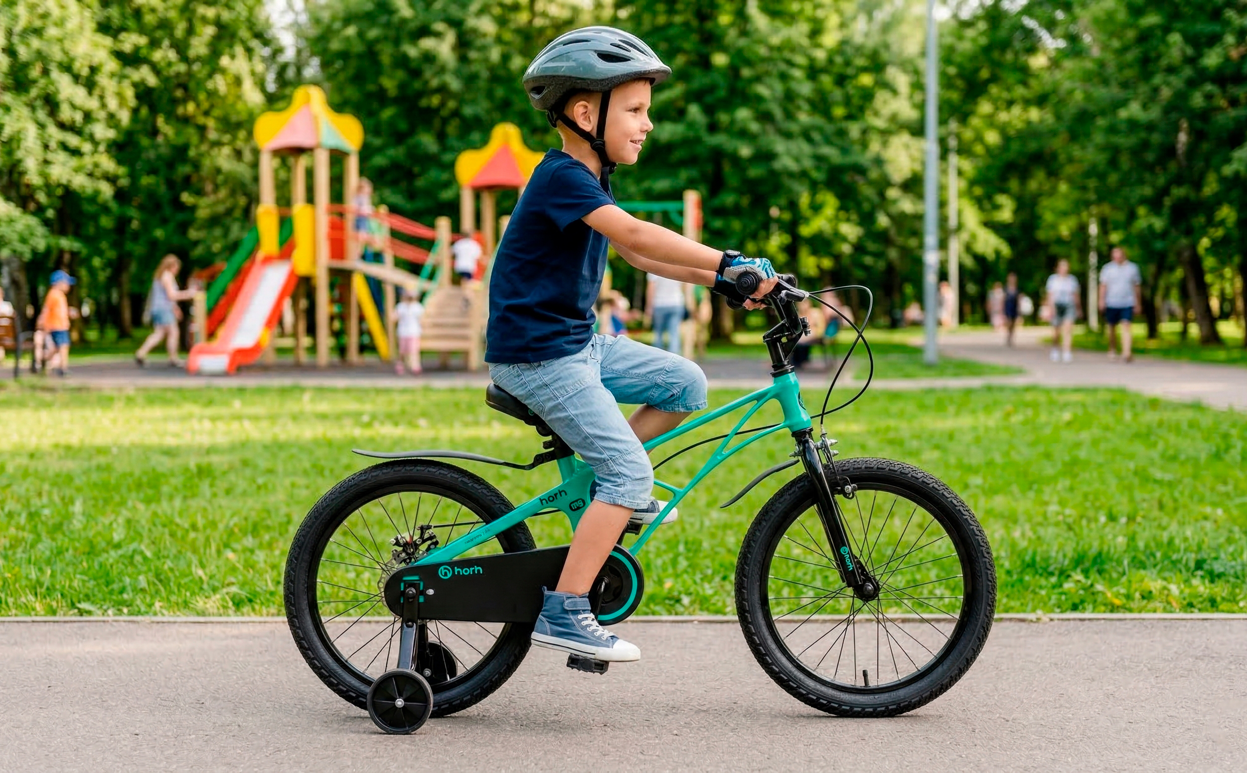 Велосипед HORH MAGNETTO 18" (2026) Turquoise