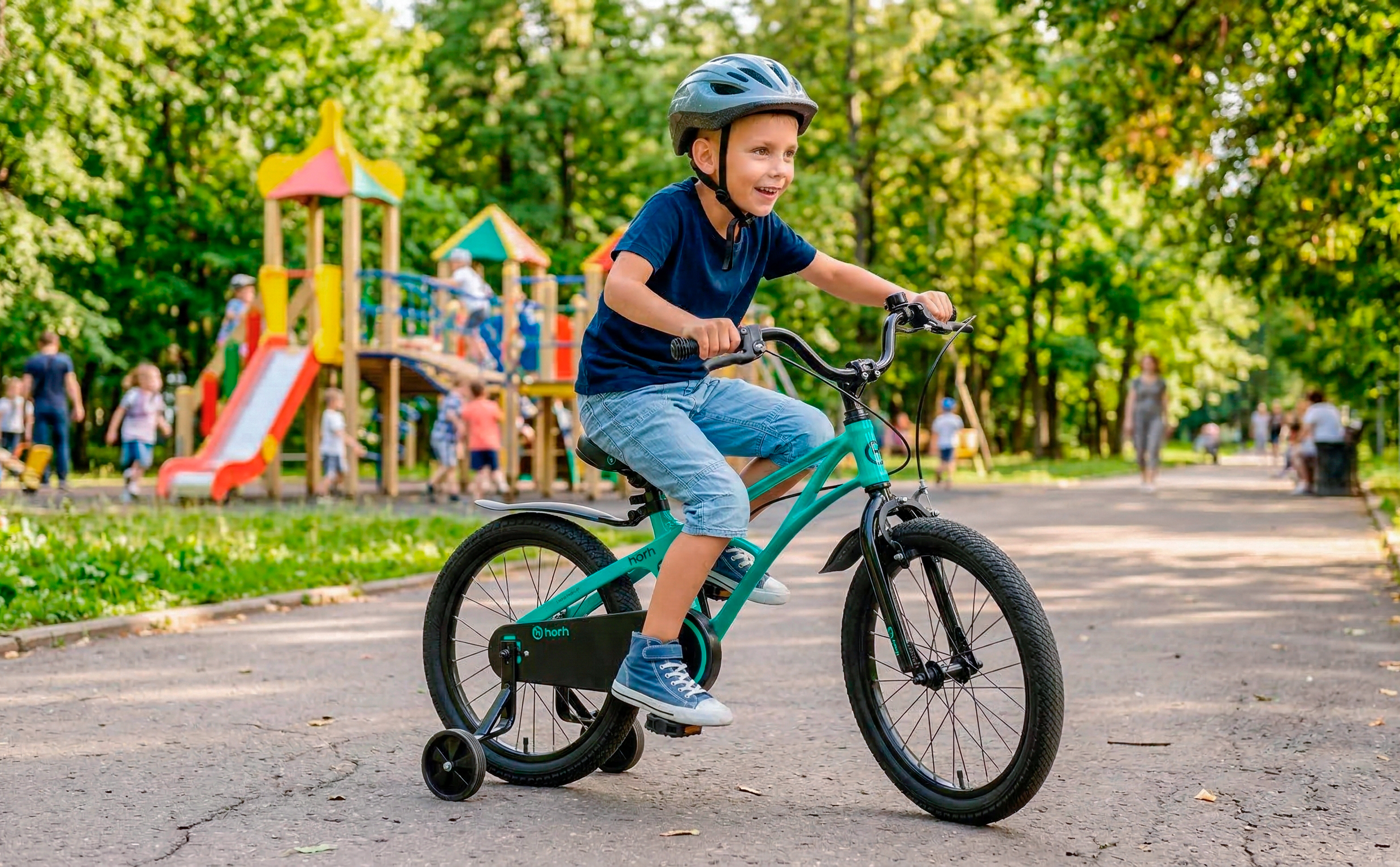 Велосипед HORH MAGNETTO 18" (2026) Turquoise