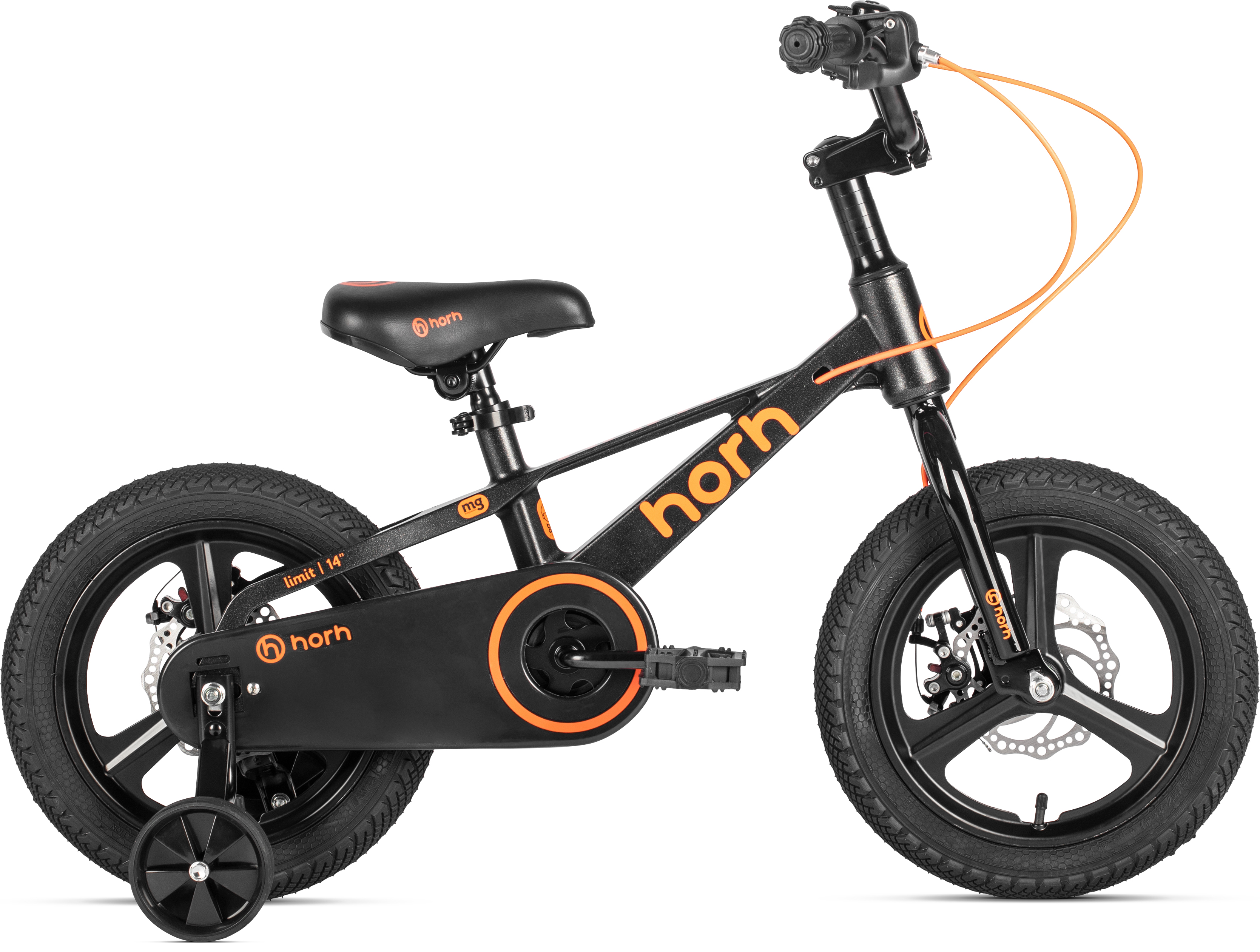 Велосипед HORH LIMIT 14" (2026) Black-Orange