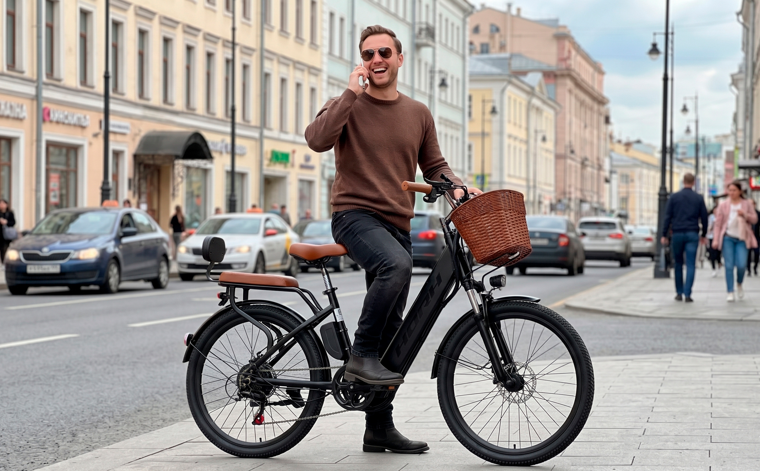 Электровелосипед HORH V 750W Black