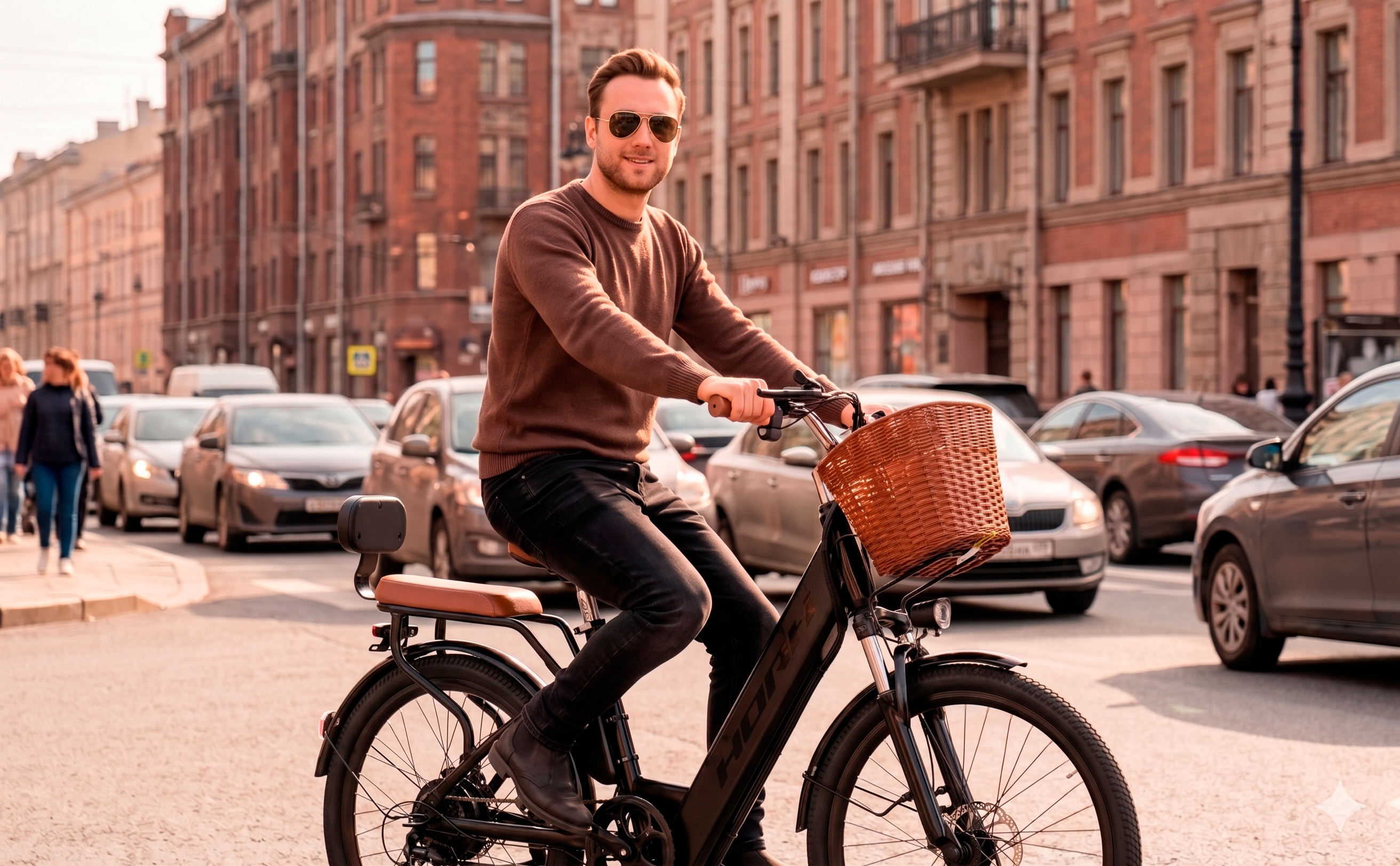 Электровелосипед HORH V 750W Black
