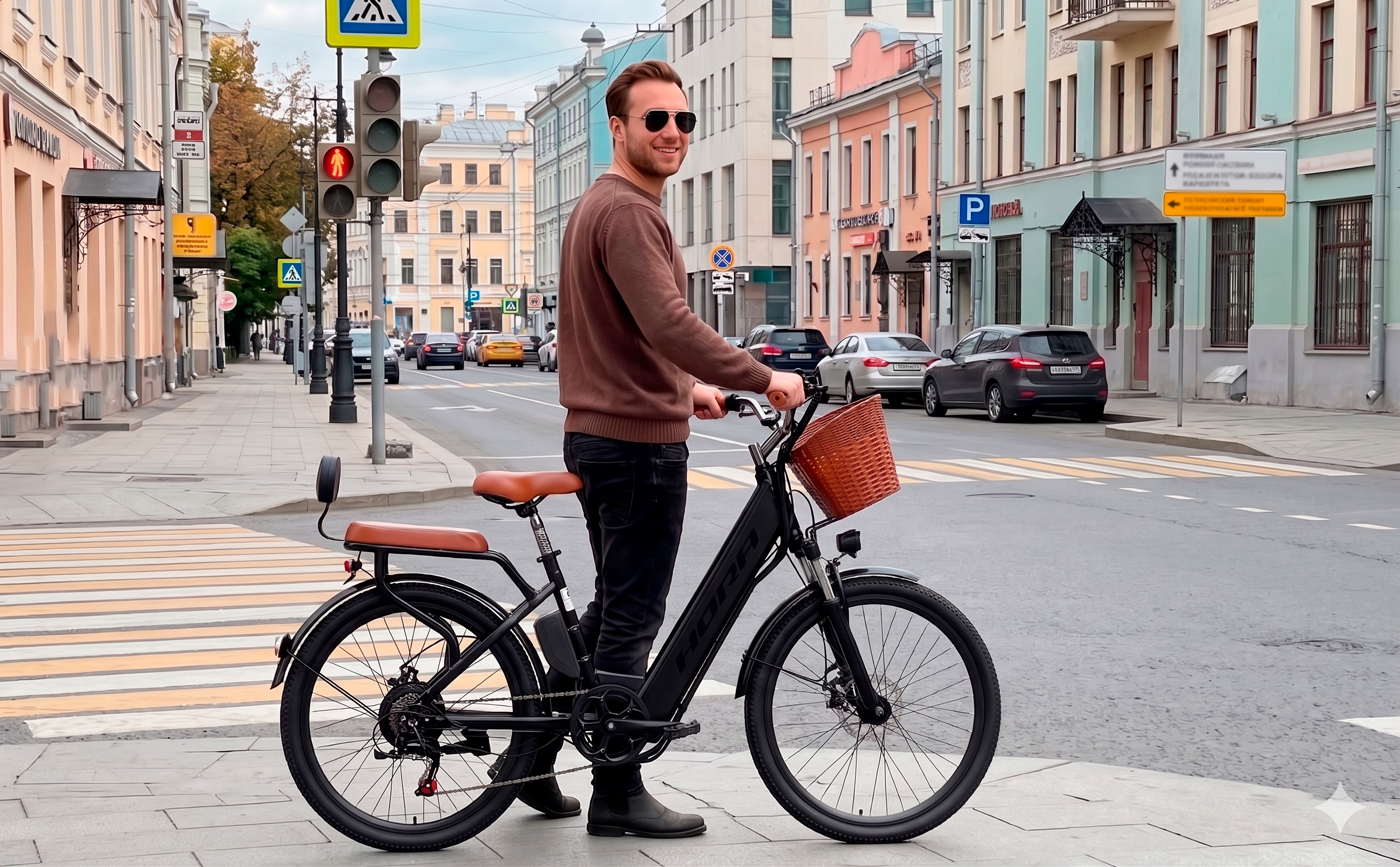 Электровелосипед HORH V 750W Black