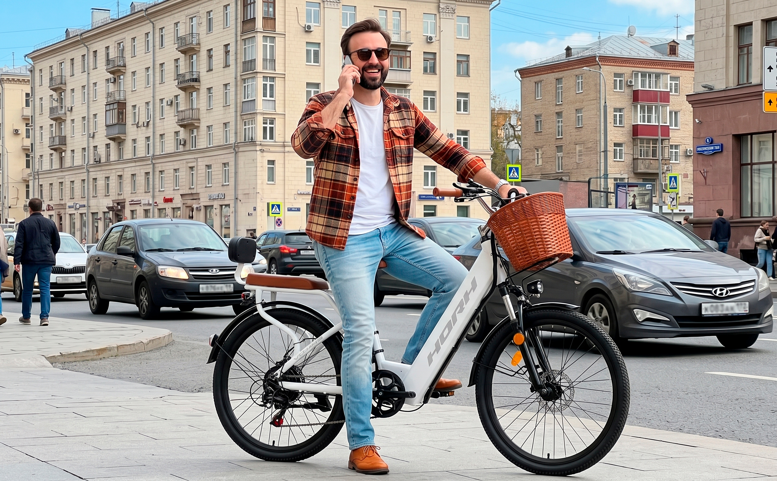 Электровелосипед HORH V 750W White
