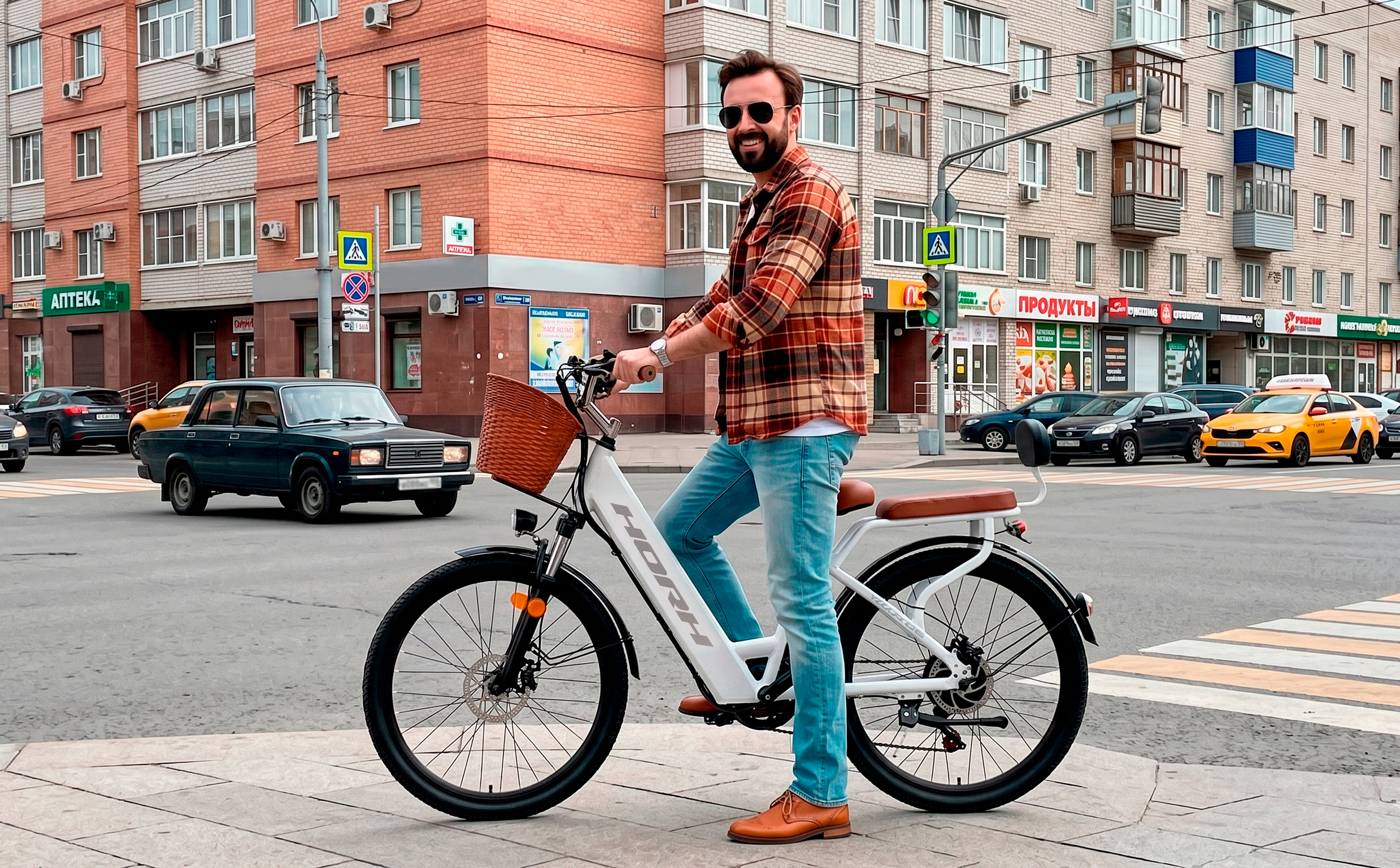 Электровелосипед HORH V 750W White