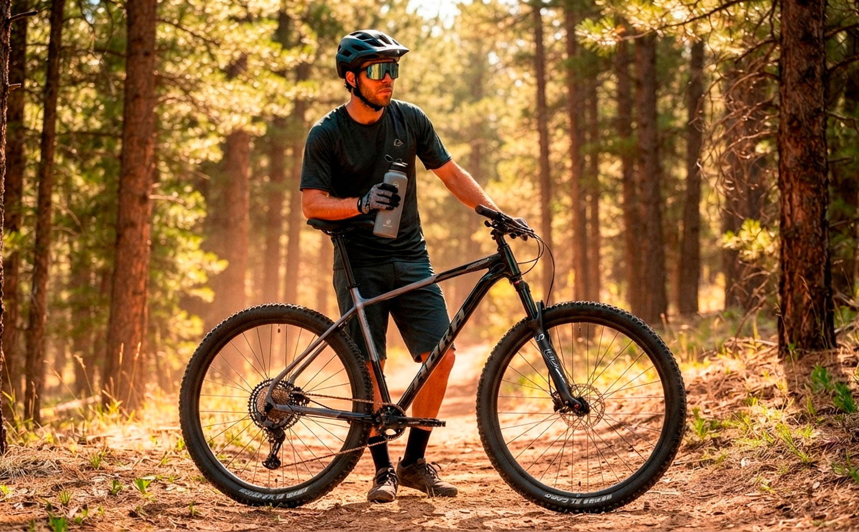 Велосипед HORH EGO AIR 9.2 29" (2026) Black-Grey