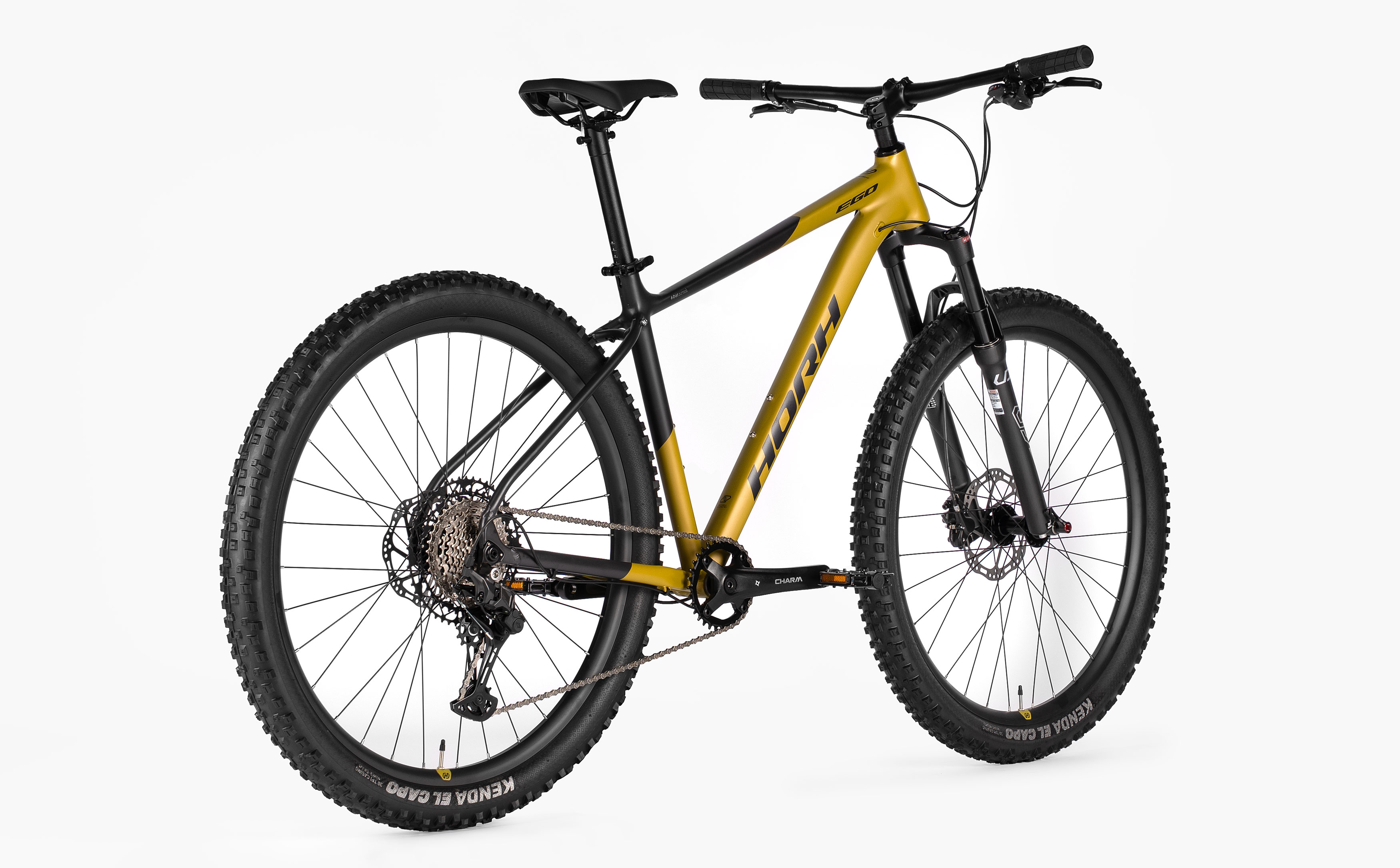 Велосипед HORH EGO AIR 9.2 29" (2026) Black-Gold